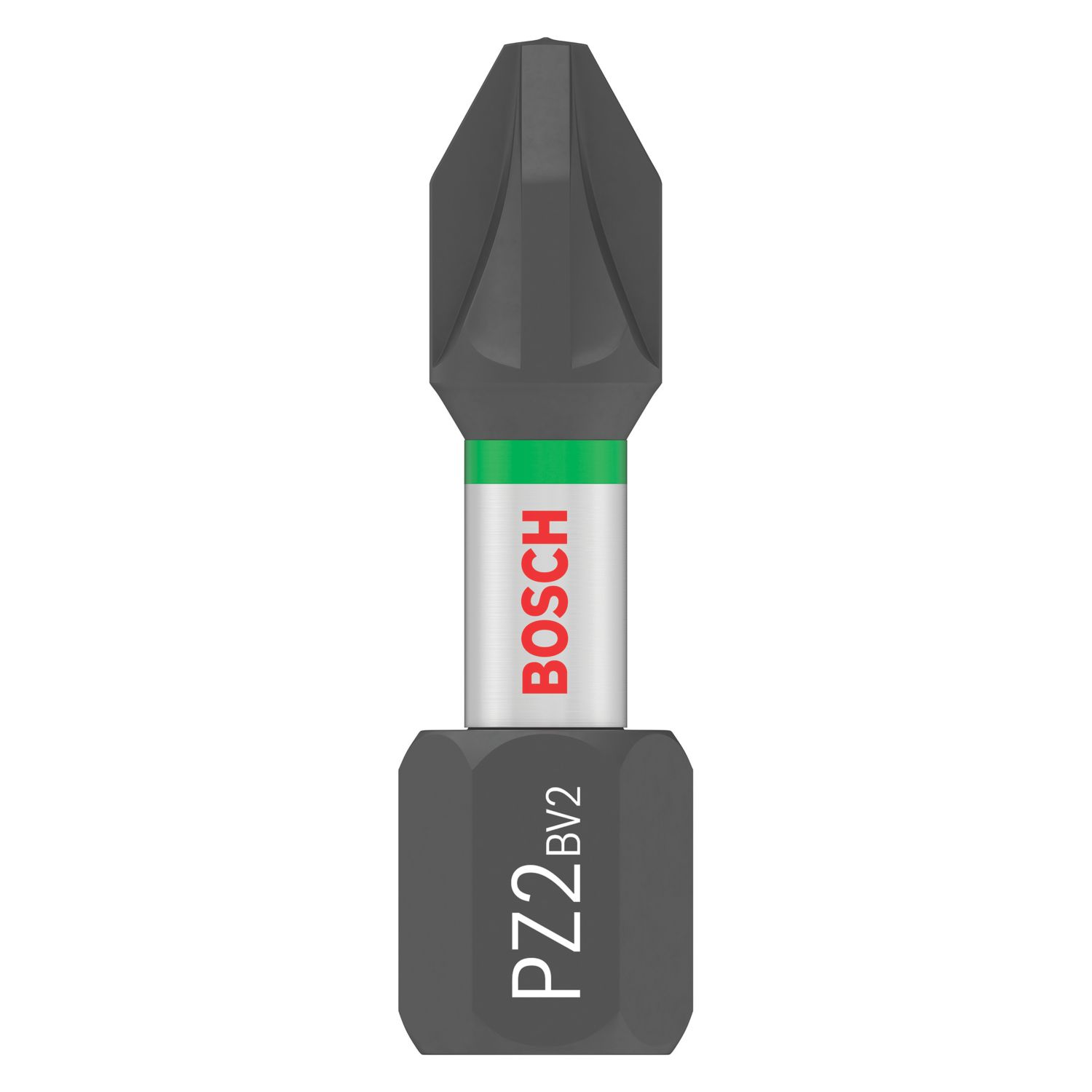 Bosch Pro 1/4" 25mm Hex Shank PZ2 Impact Screwdriver Bit Set 25 Pieces (829CR)