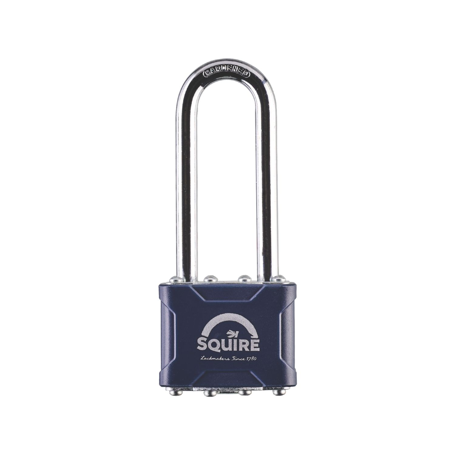 Squire 35/2.5 KA Laminated Steel Keyed Alike Weatherproof Long Shackle Padlock 44mm (829PU)