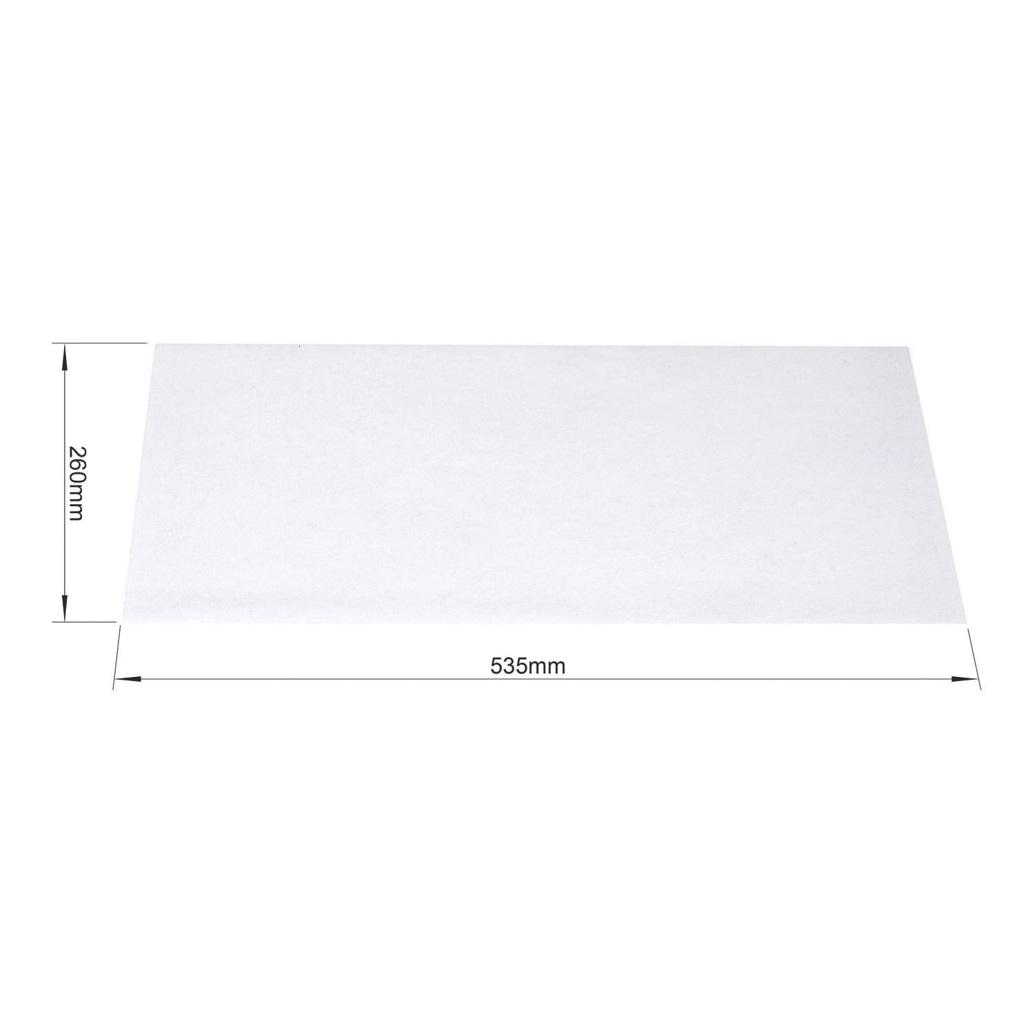 ACRFILT152 Acrylic Cooker Hood Filter (829VV)