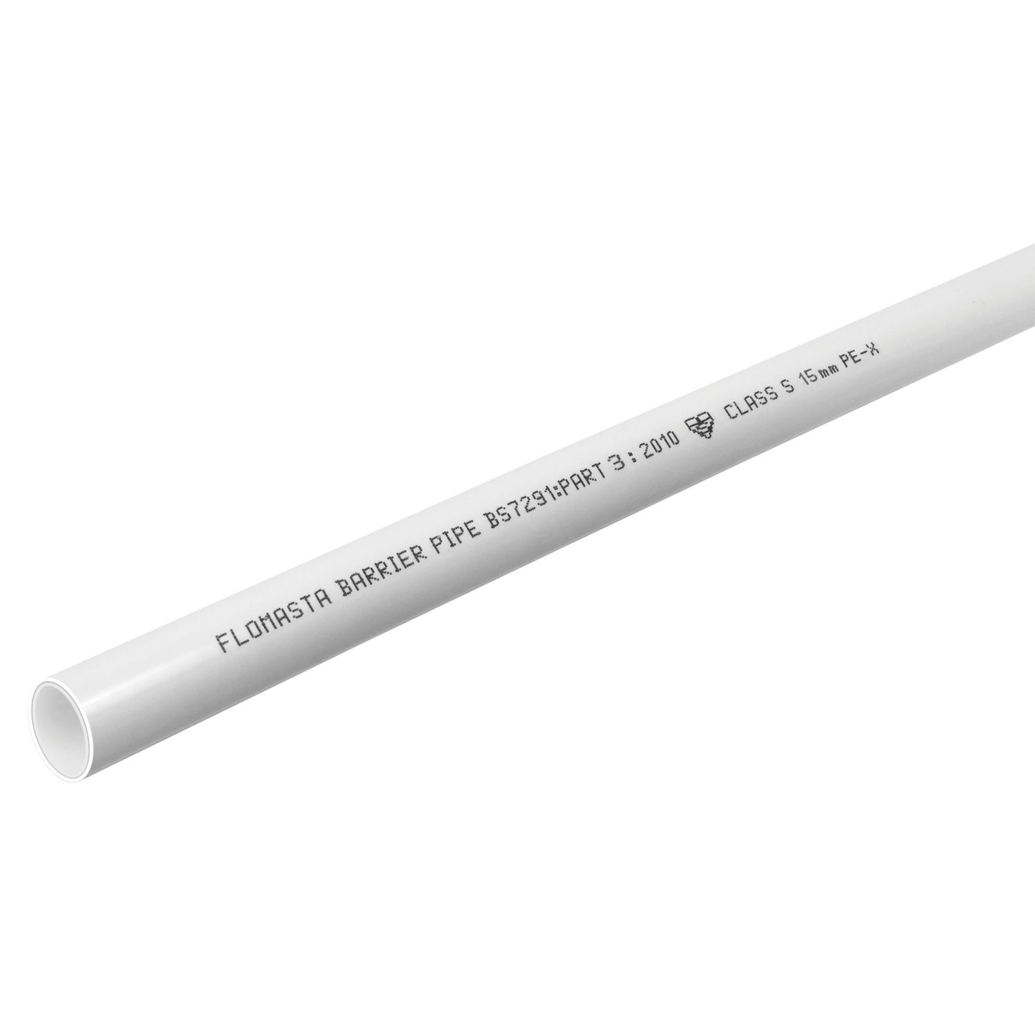 Flomasta PE-X Pipe 15mm x 3m White (83180)