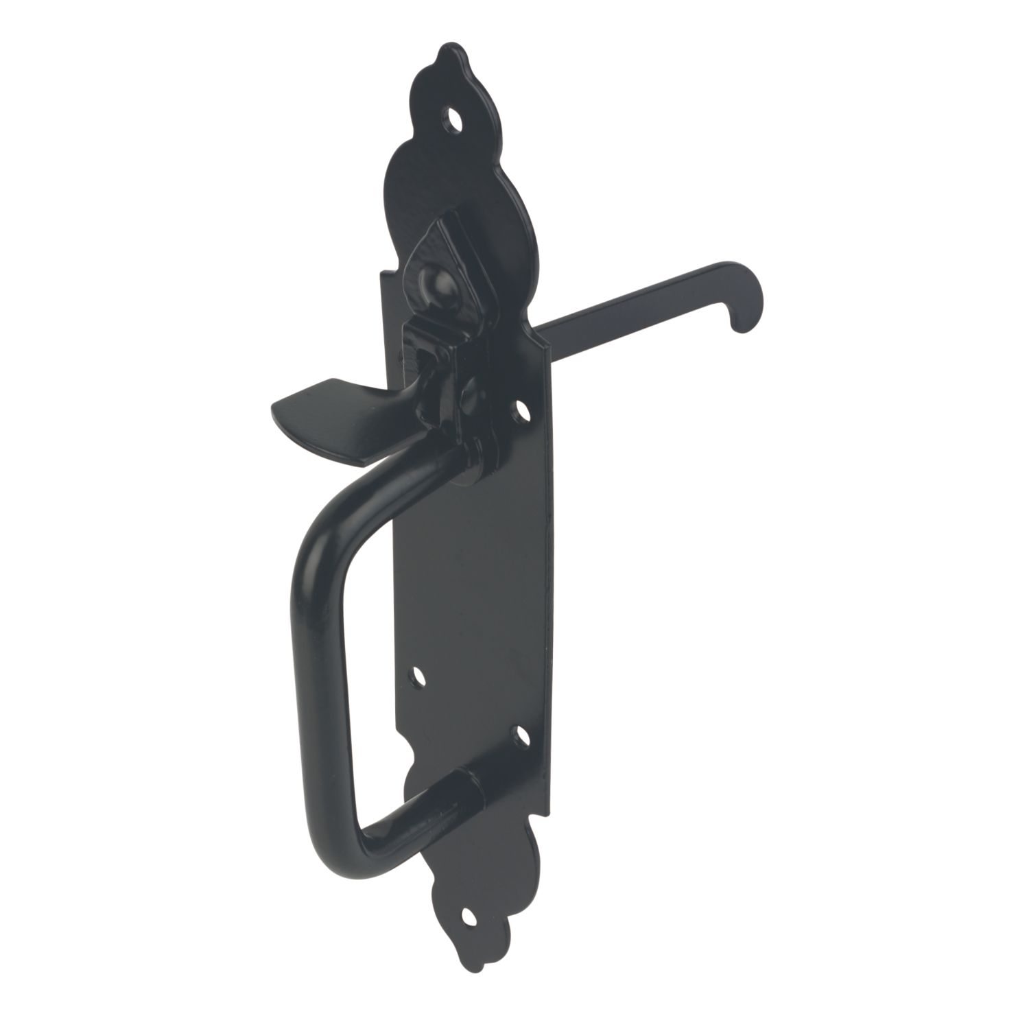 GateMate Suffolk Latch Black 263mm (831YV)
