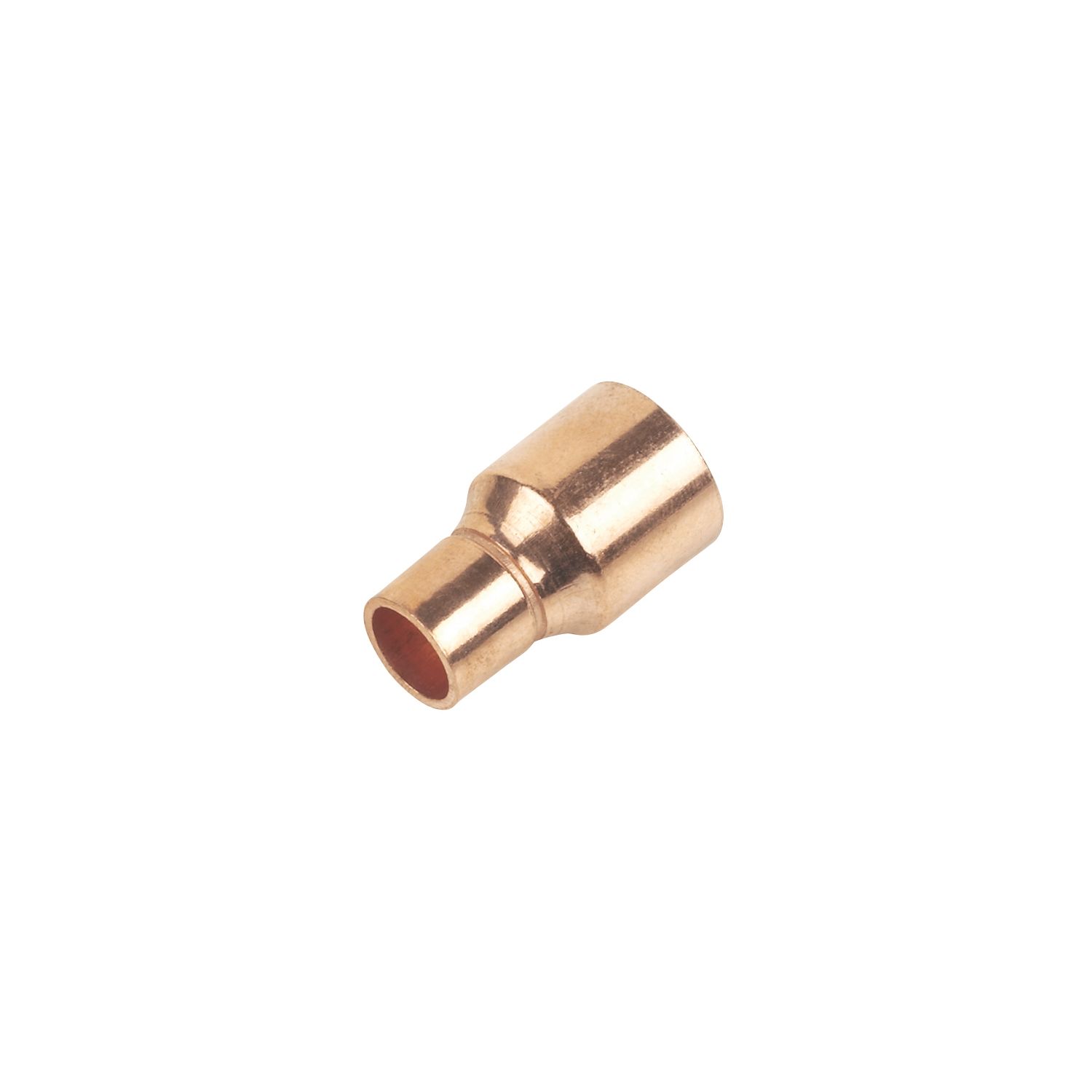 Flomasta Copper End Feed Fitting Reducers F 8mm x M 15mm 2 Pack (83255)