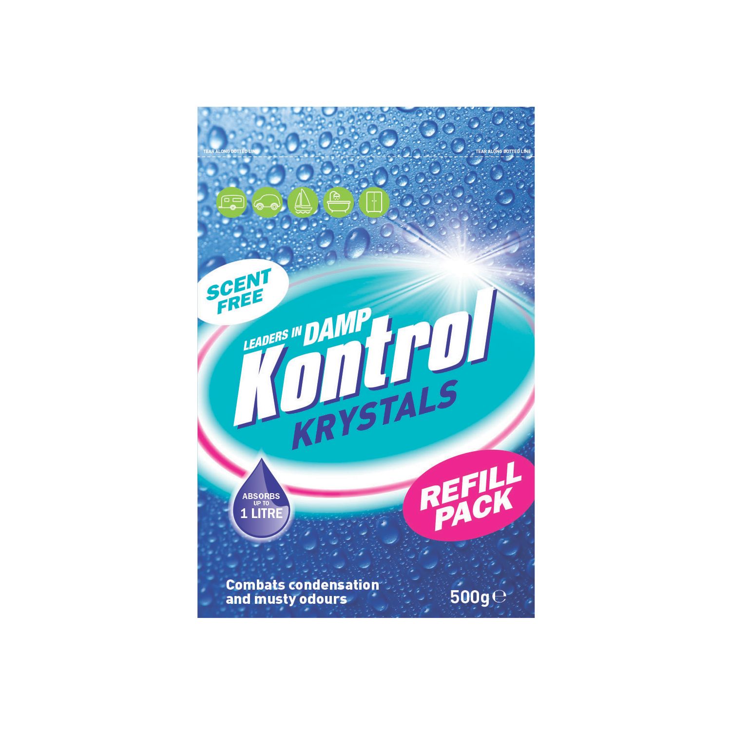 Kontrol Crystals Refill Pack 500g (8329H)