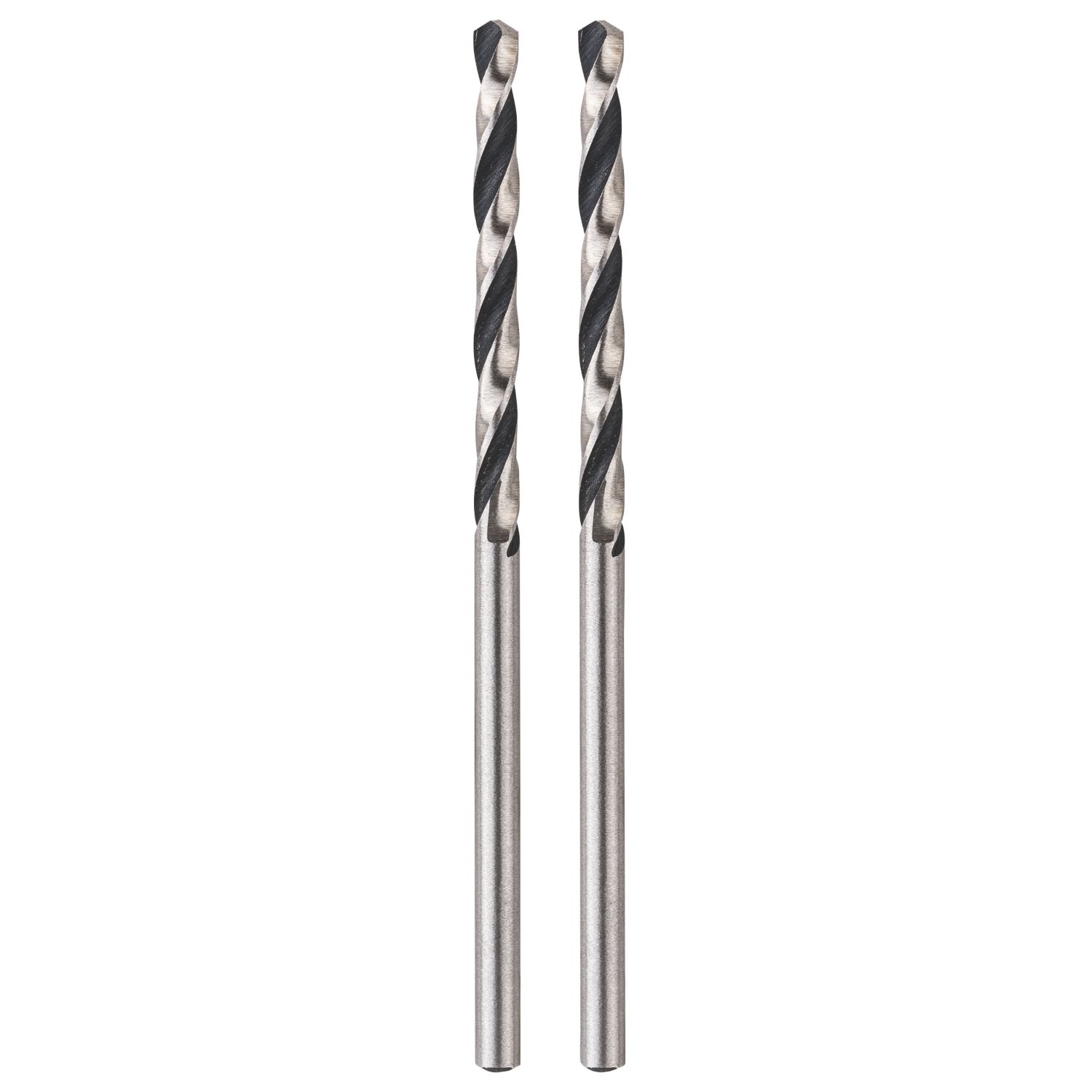 Bosch PointTeQ Straight Shank Metal Drill Bits 2.5mm x 57mm 2 Pack (832FV)