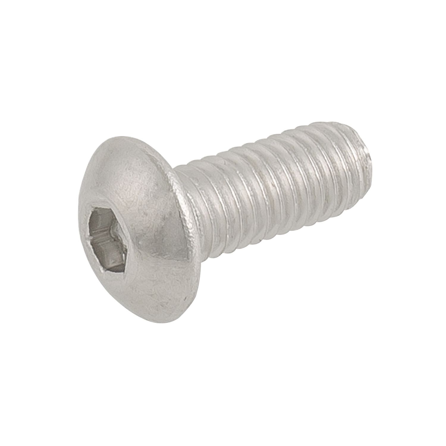 Easyfix Button Head Socket Screws A2 Stainless Steel M5 x 12mm 50 Pack (8341T)