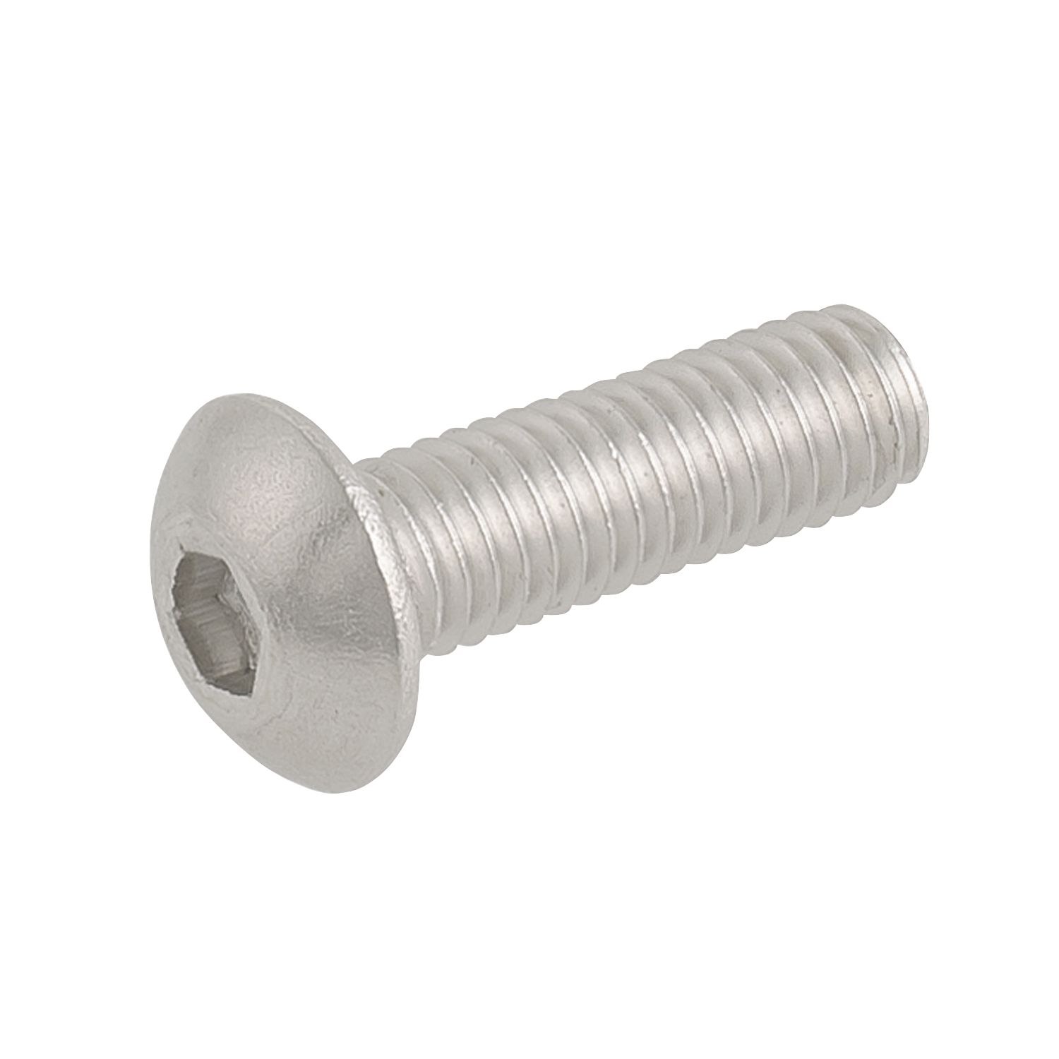 Easyfix Button Head Socket Screws A2 Stainless Steel M5 x 16mm 50 Pack (8345T)