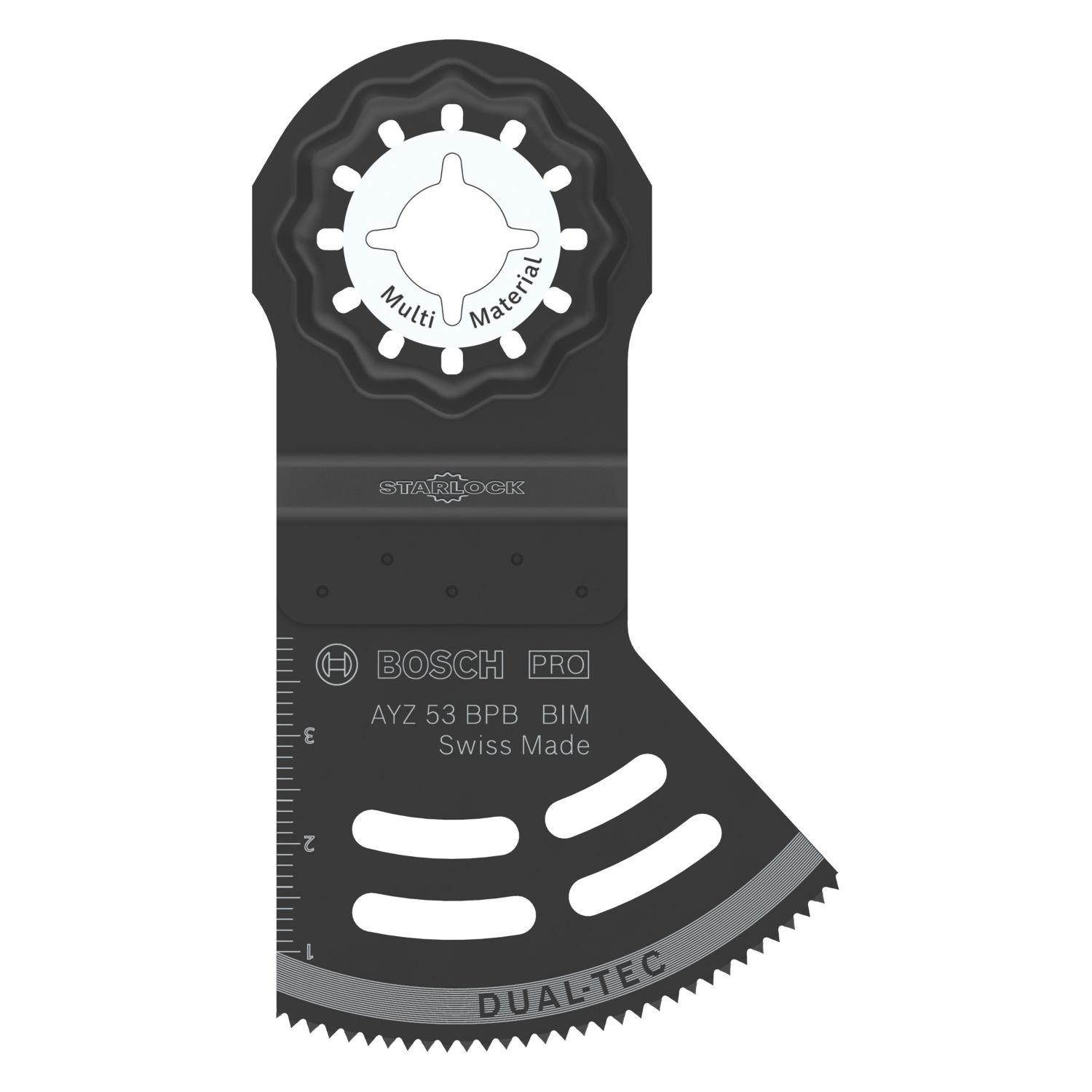 Bosch Starlock PRO AYZ 53 BPB Multi-Material Plunge Cutting Blade 53mm (834CR)