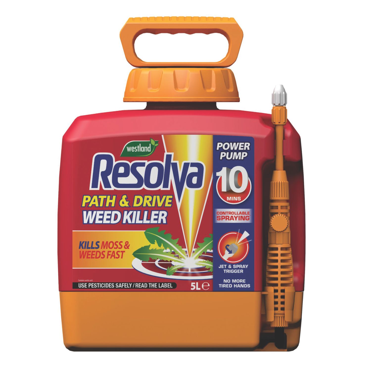 Resolva Resolva Path & Drive Weedkiller 50m² 5.07kg (834YU)