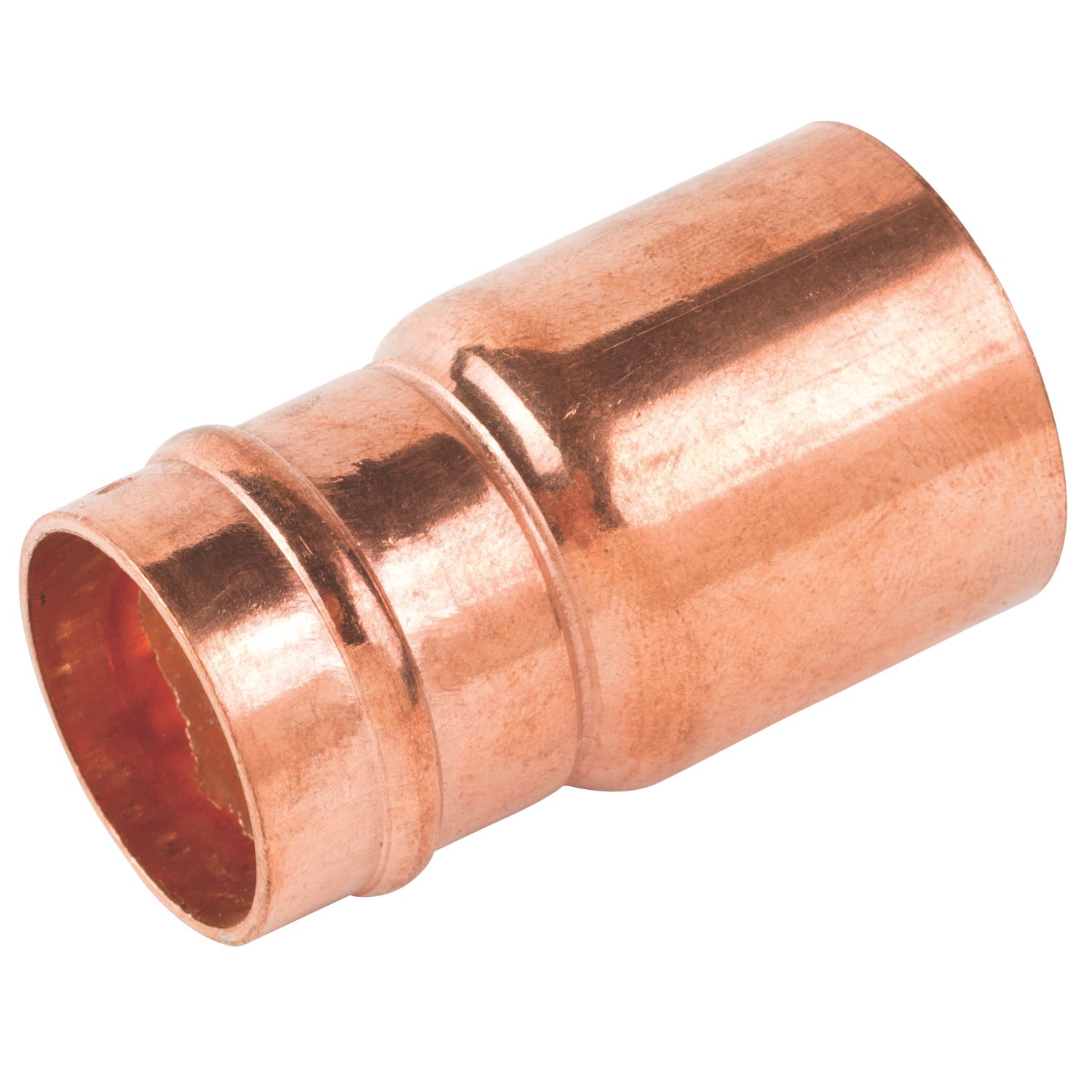 Midbrass Copper Solder Ring Fitting Reducer F 1" x M 3/4" (835HP)