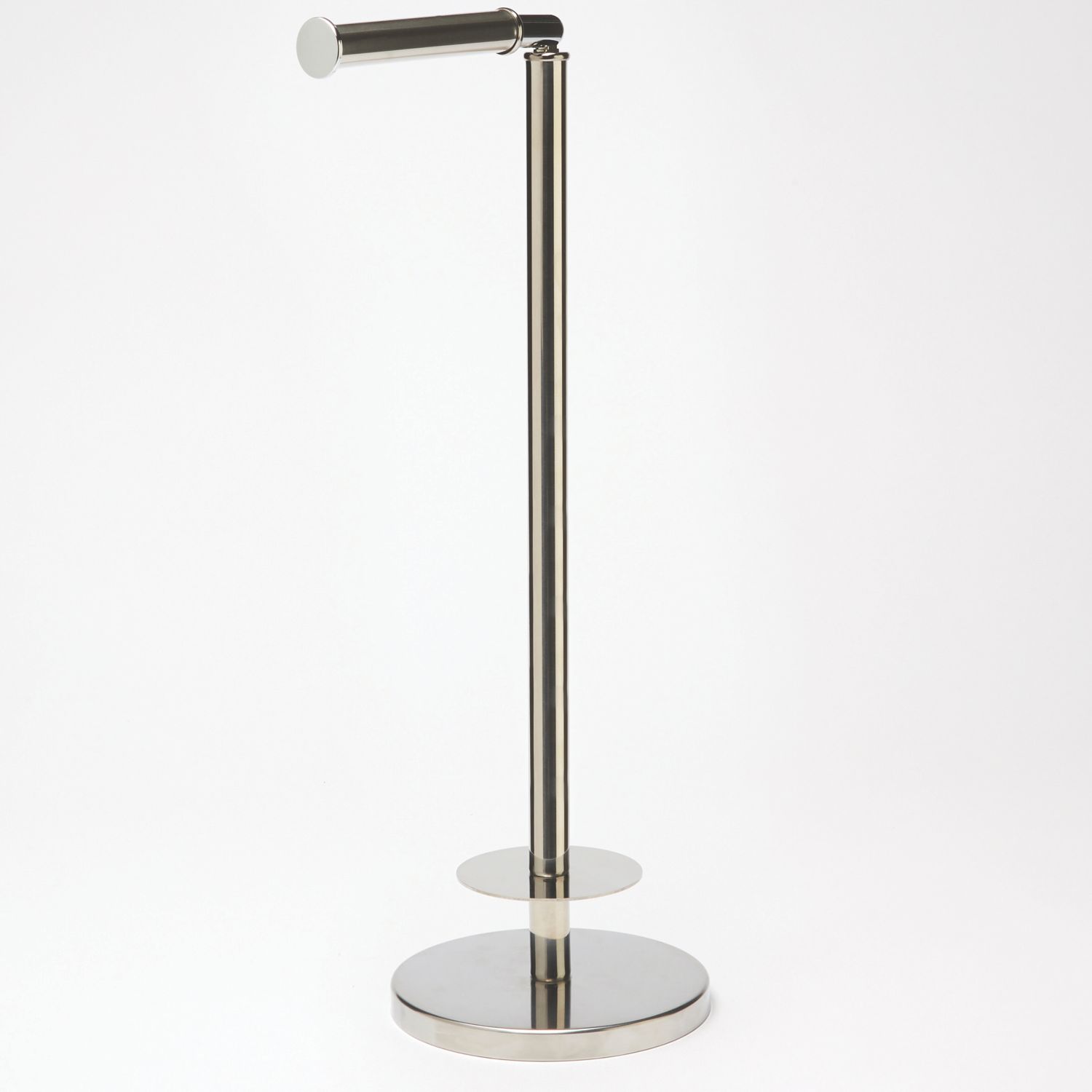Ormara Floor-Mounted Toilet Roll Holder Chrome-Plated (836HF)