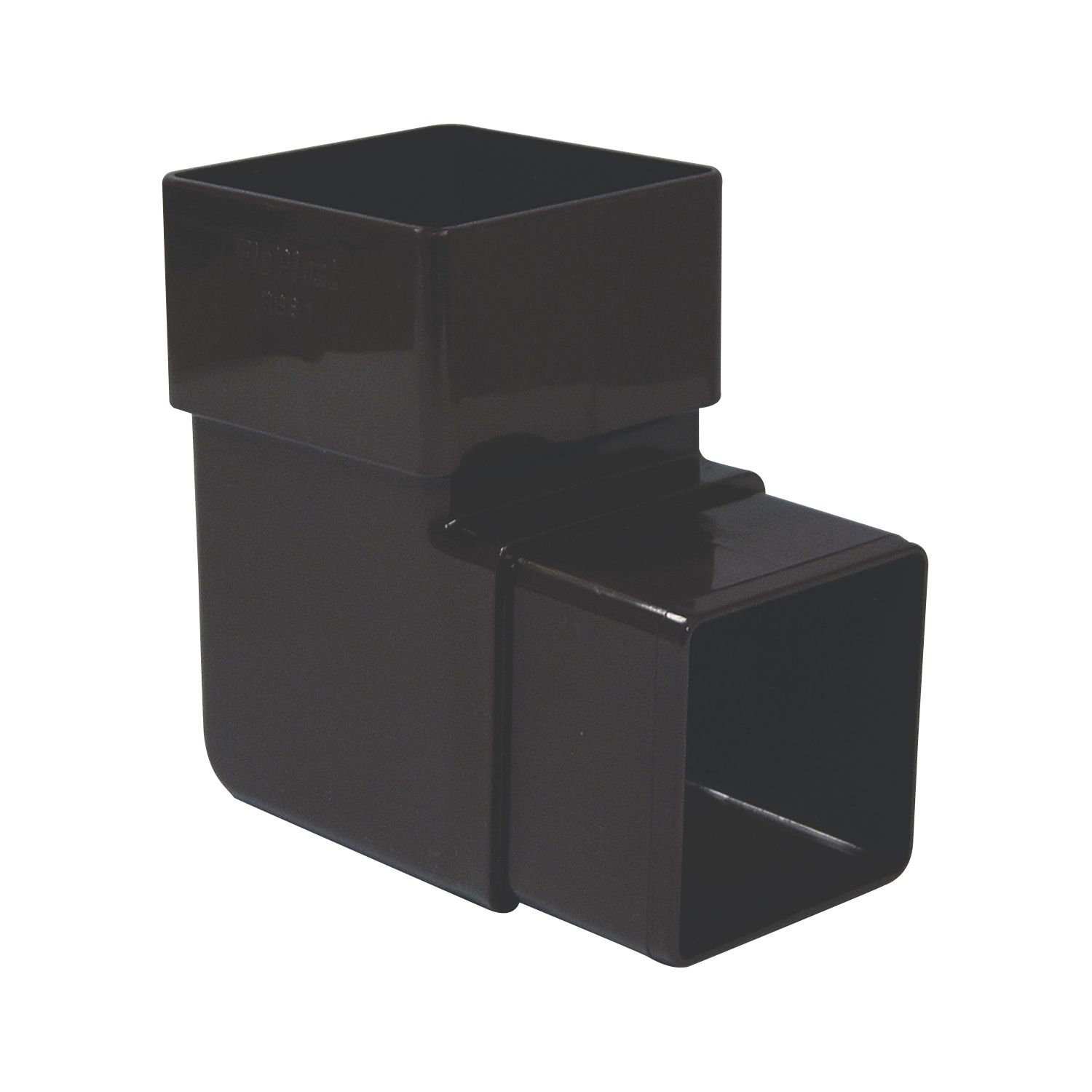 FloPlast 92.5° Square Offset Bend Brown 65mm (83754)