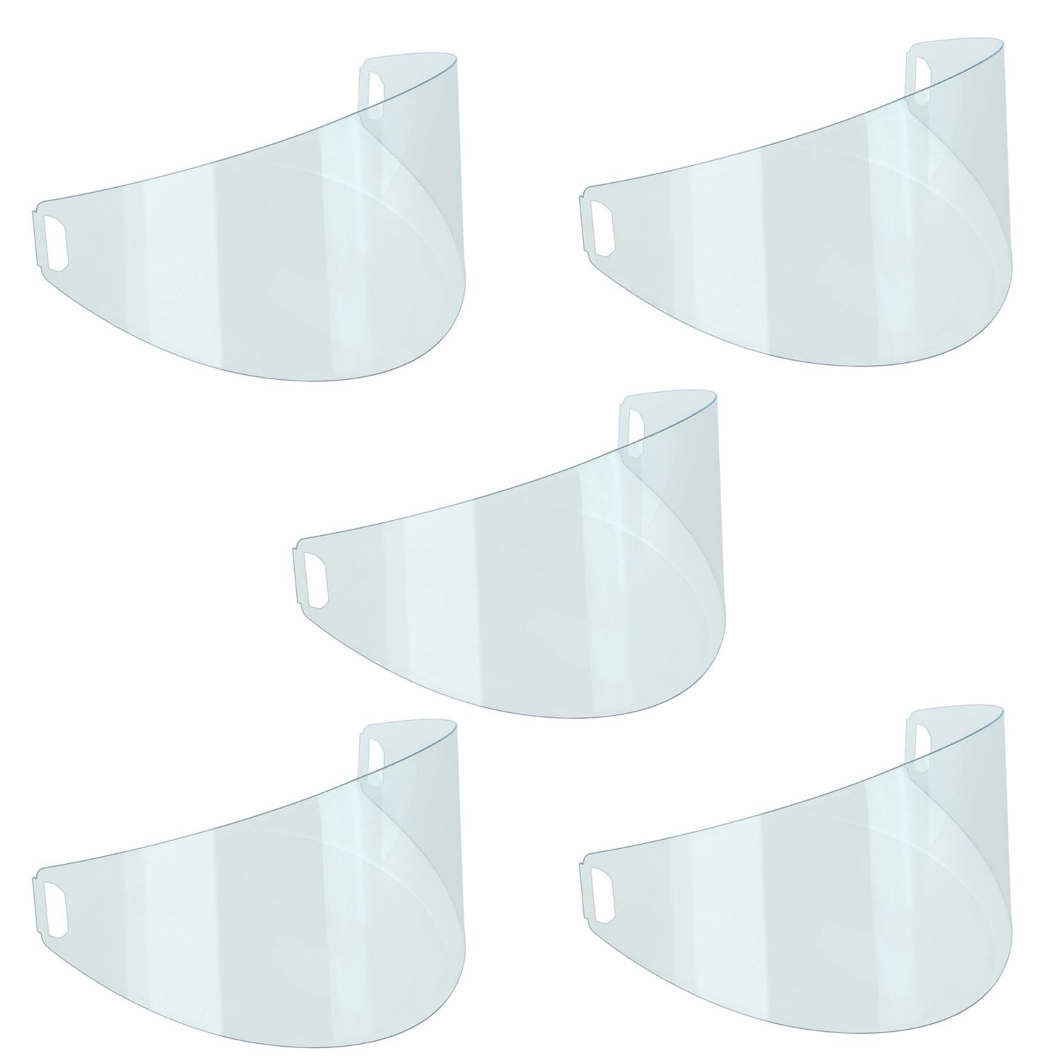 Gys Welding Helmet External Replacement Lenses 106mm x 226mm 5 Pack (837CV)