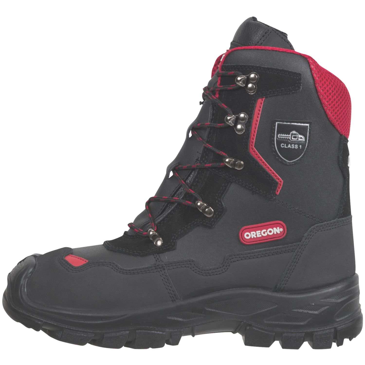 Oregon Yukon Safety Chainsaw Boots Black Size 6.5 (8394V)