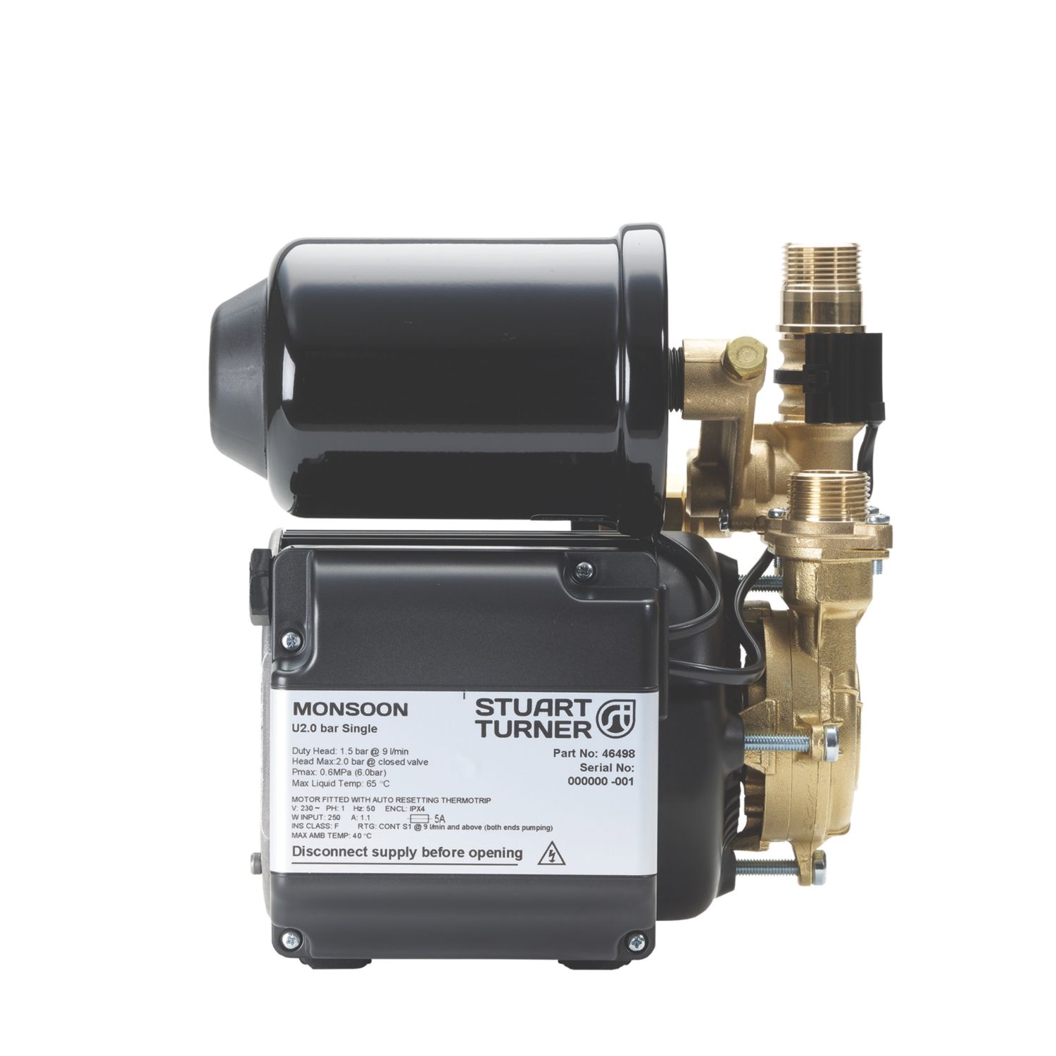 Stuart Turner Monsoon Regenerative Single Pump 2.0bar (839CU)