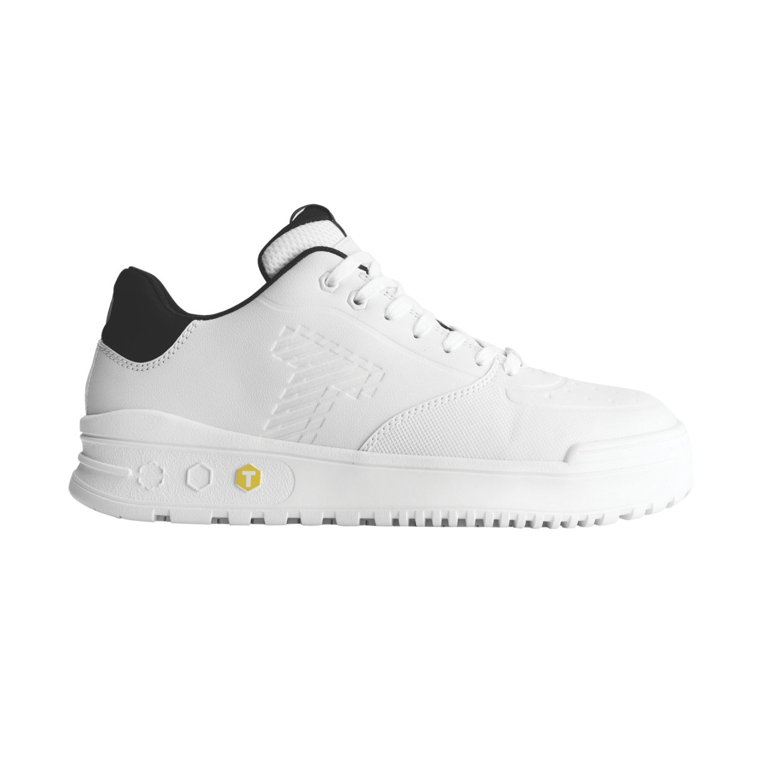Totectors Denton At Low Size 12 White Safety Trainers (839VU)