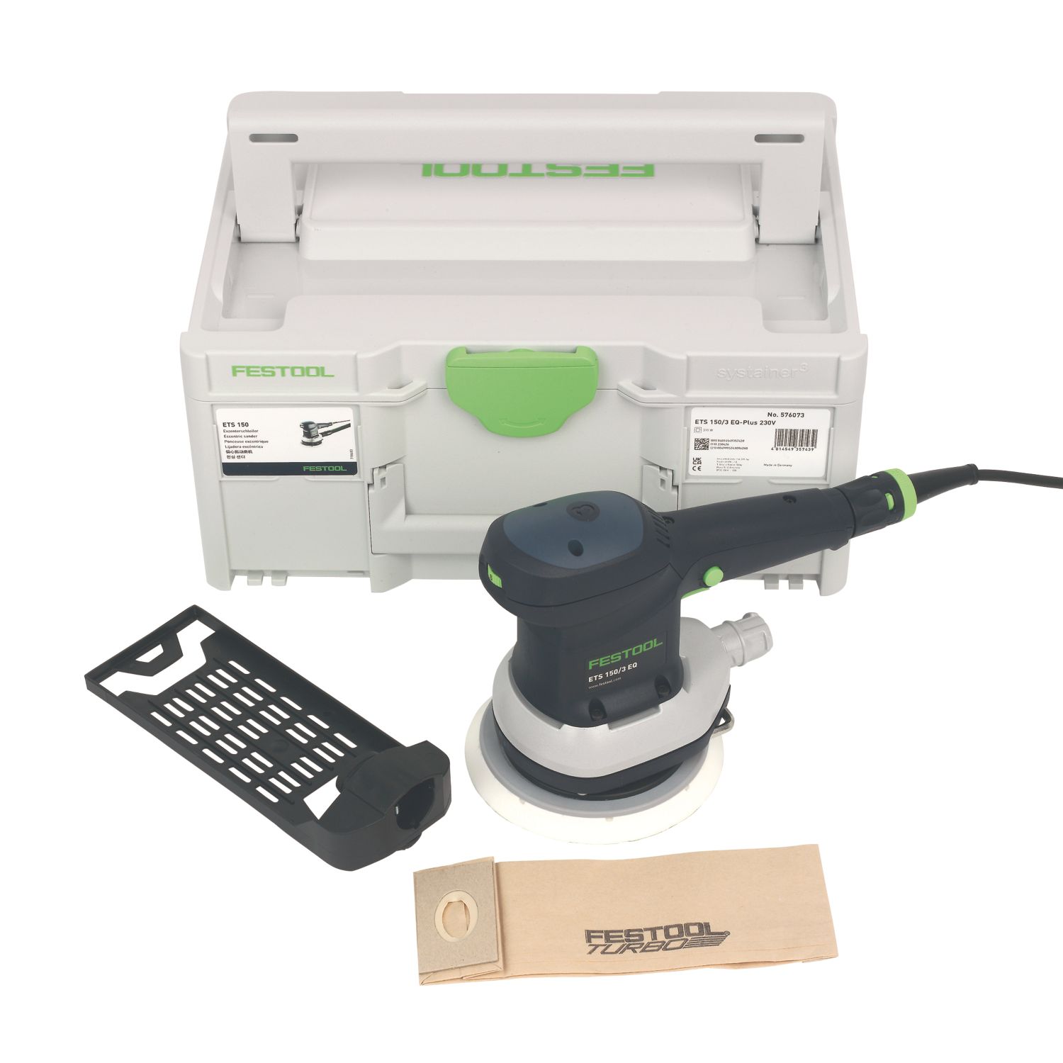 Festool ETS 150/3 EQ-Plus 150mm Electric Orbital Sander 230V (841HN)