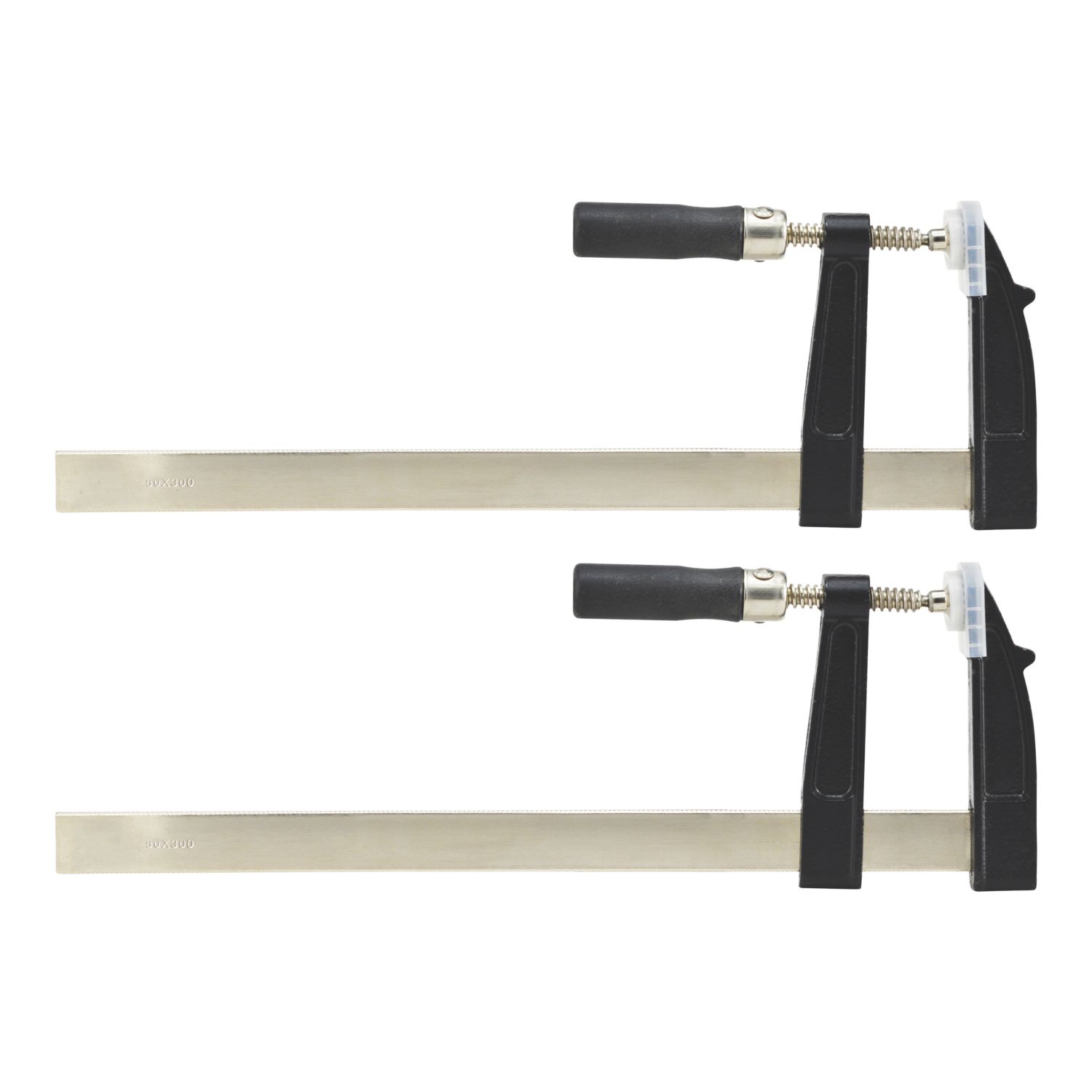 Forge Steel F-Clamp 12" (300mm) 2 Pack (844YC)