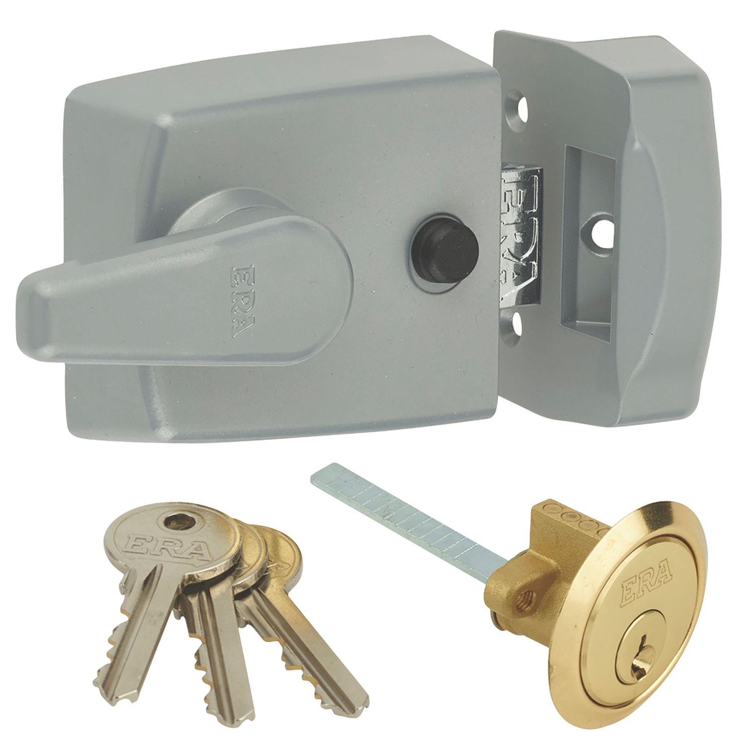 ERA 1630-51 Replacement Night Latch Satin 60mm Backset (845GG)
