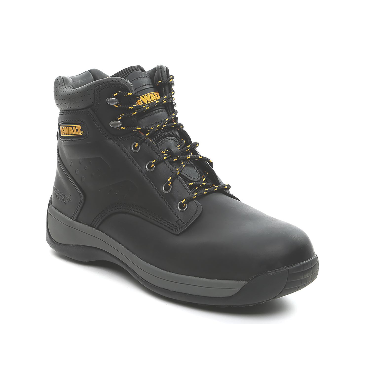 DeWalt Bolster Size 12 Black Steel Toe Cap Safety Boots (8470J)