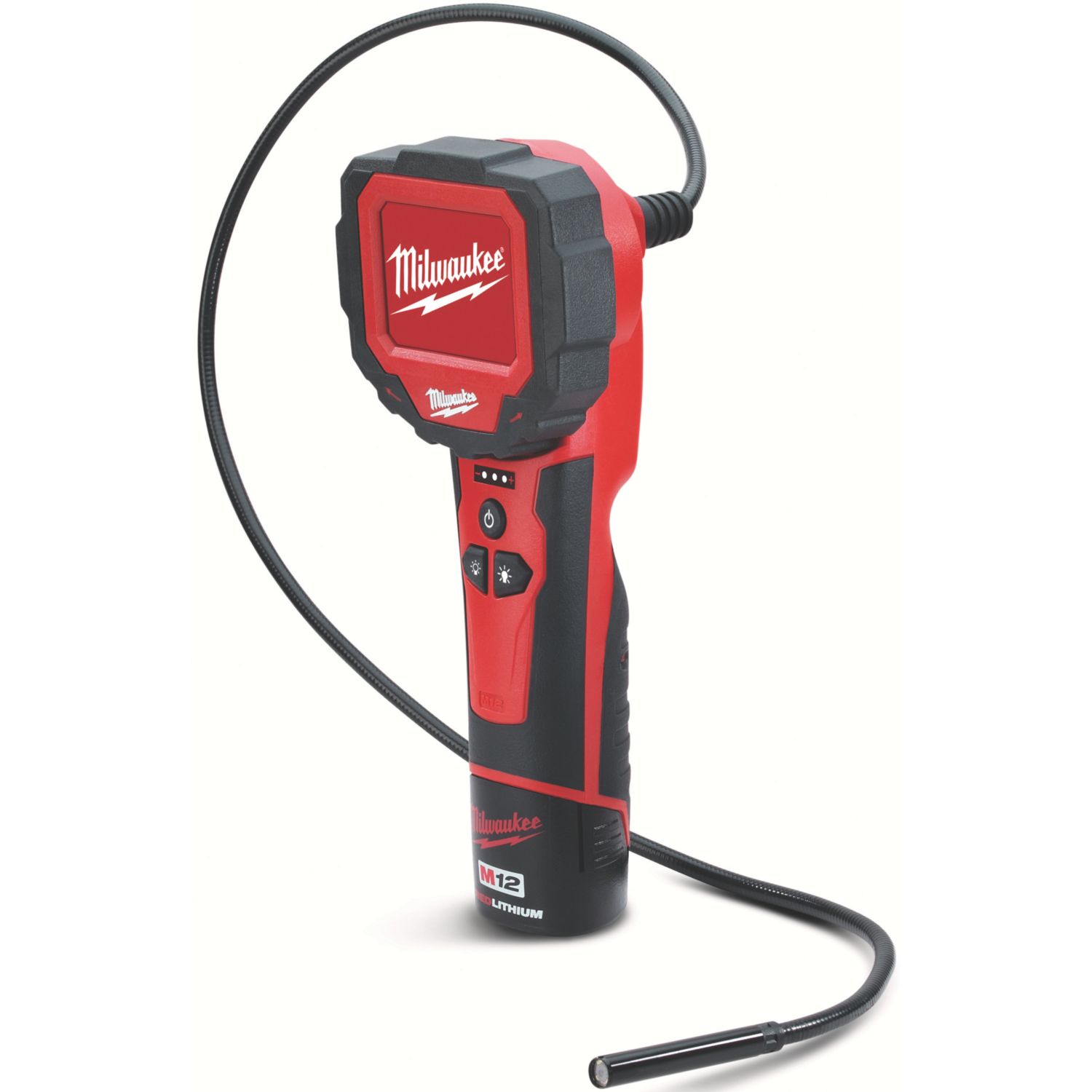 Milwaukee M12IC Inspection Camera With 2 3/4" Colour Screen (848HP)