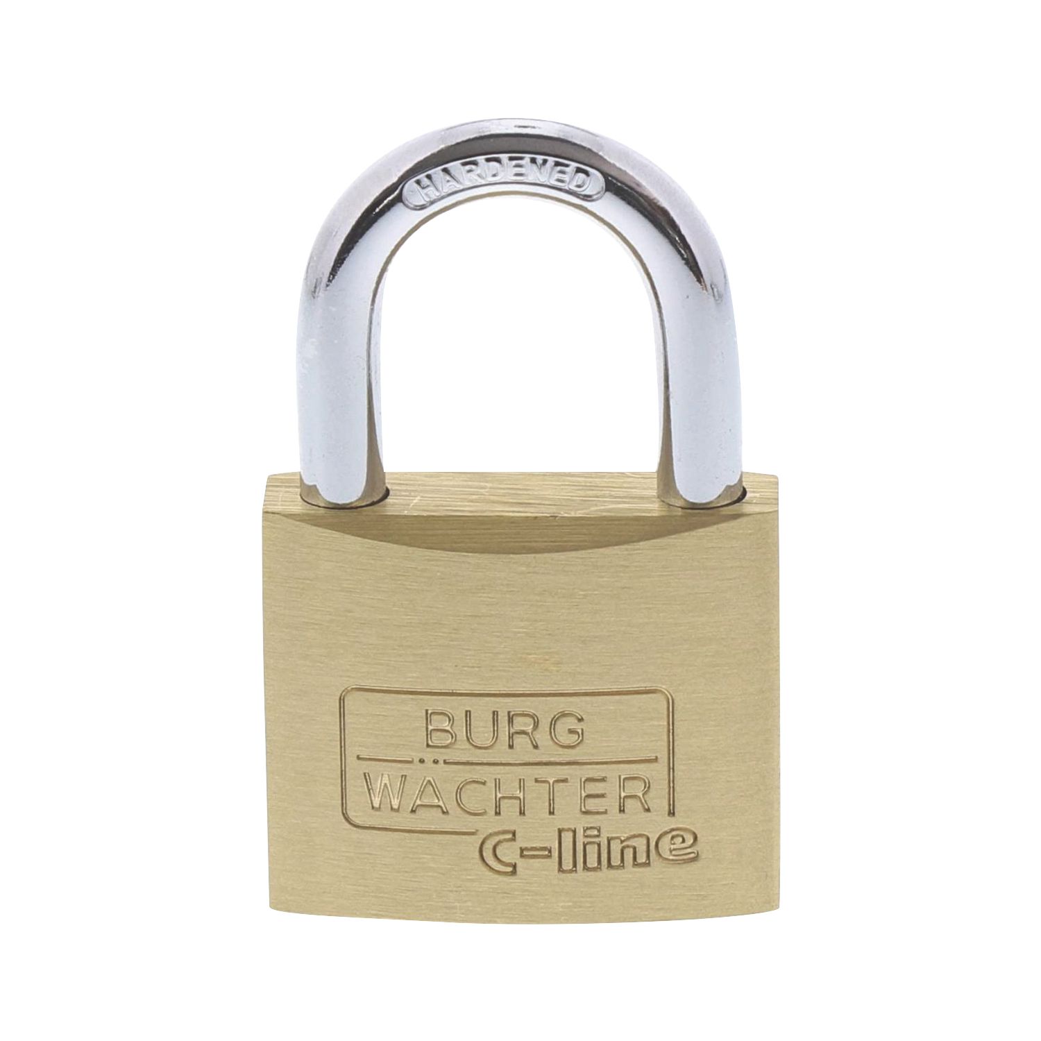 Burg-Wachter Brass Keyed Alike Long Shackle Padlocks 40mm 2 Pack (850PH)
