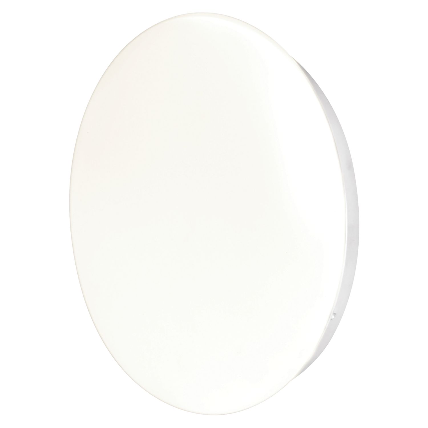 4lite Ancona Indoor Round LED Bulkhead Light White 15W 1500lm (853AV)