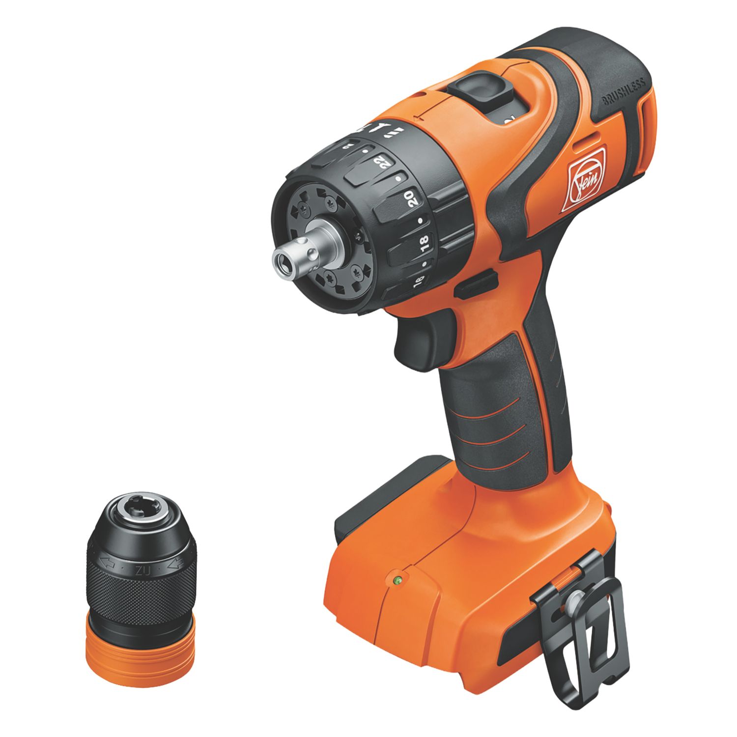 Fein ASB 18 Q AS 18V Li-Ion AMPShare Brushless Cordless Combi Drill - Bare (853CU)