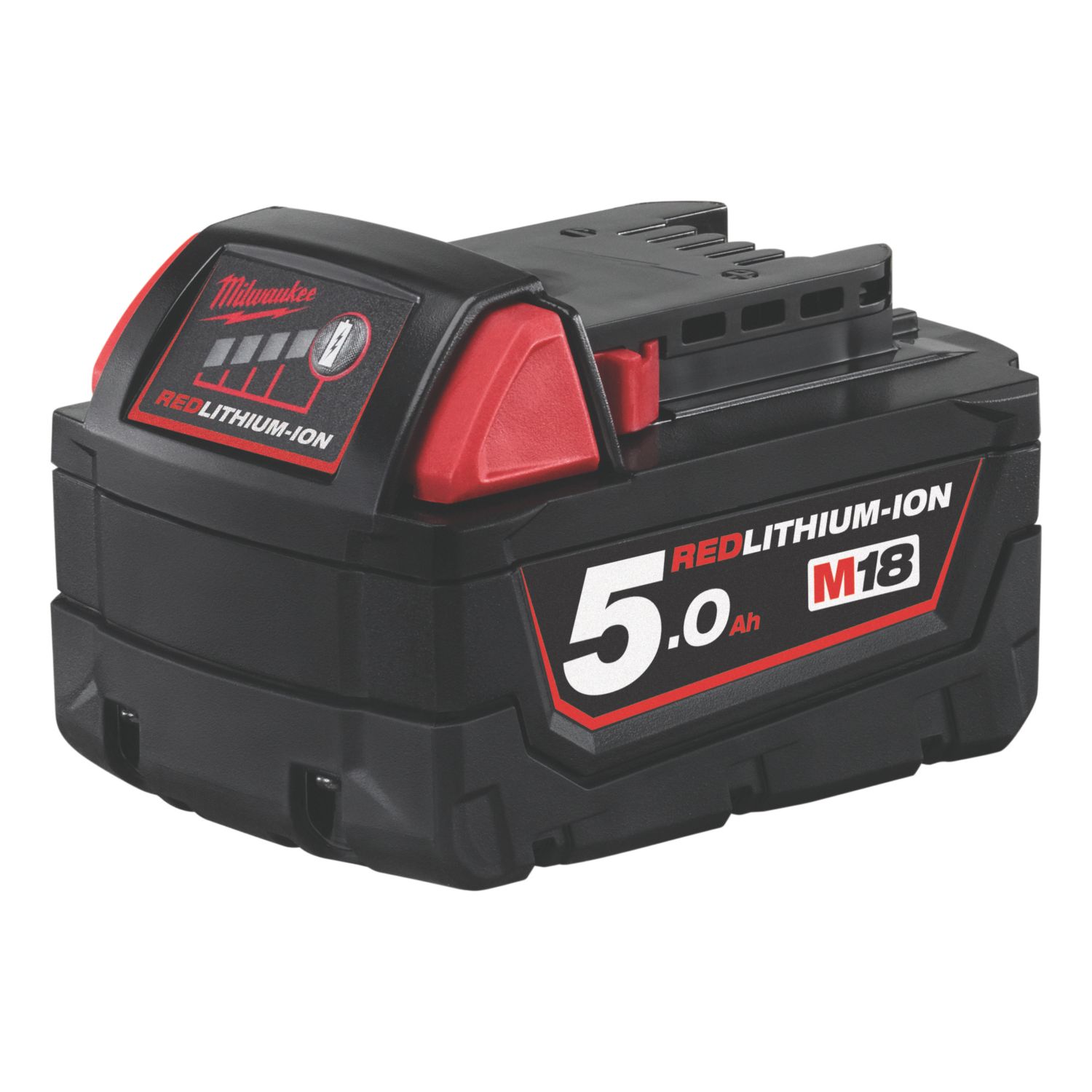 Milwaukee M18 B5 18V 5.0Ah Li-Ion RedLithium Battery (853FJ)