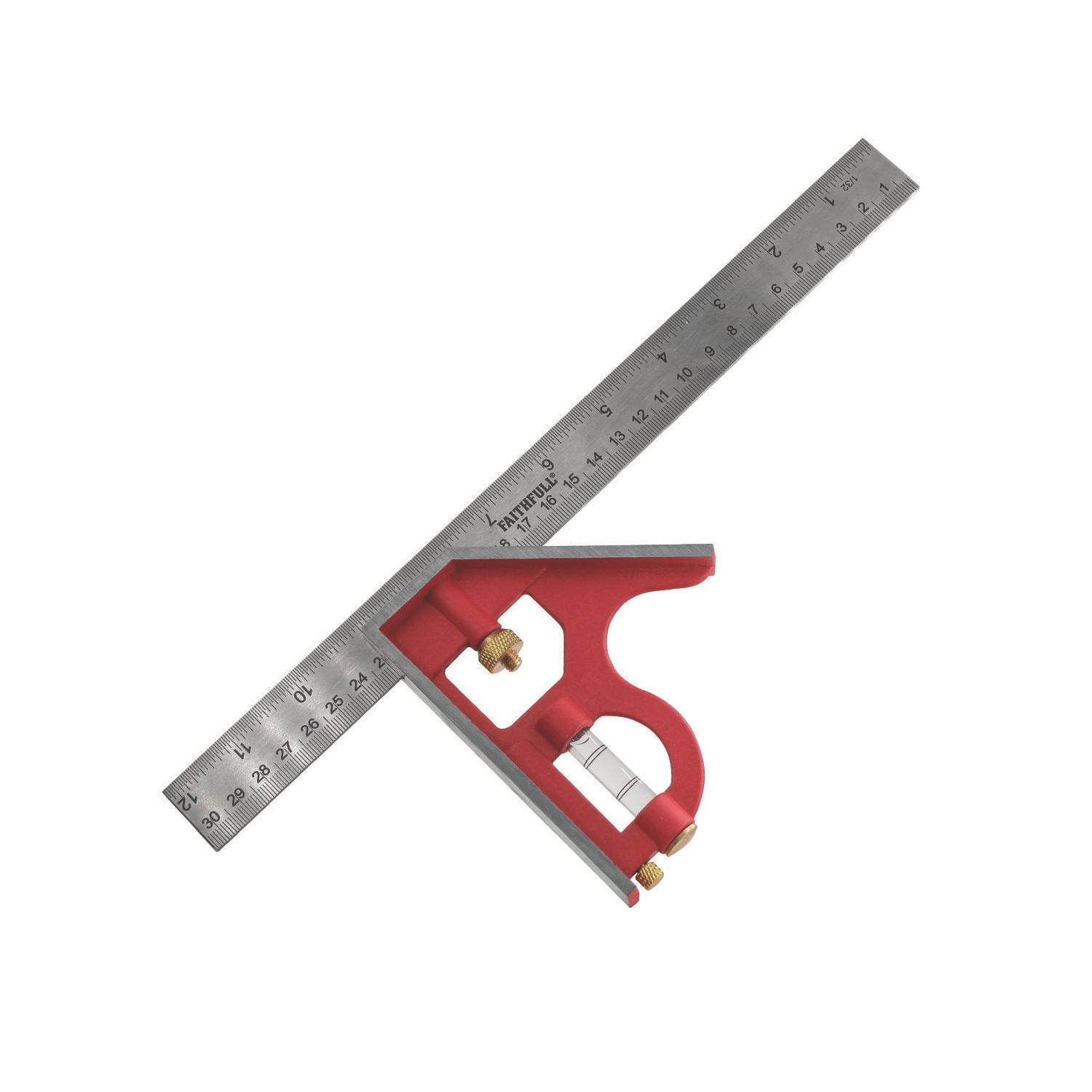 Faithfull Combination Square 12" (300mm) (853GC)