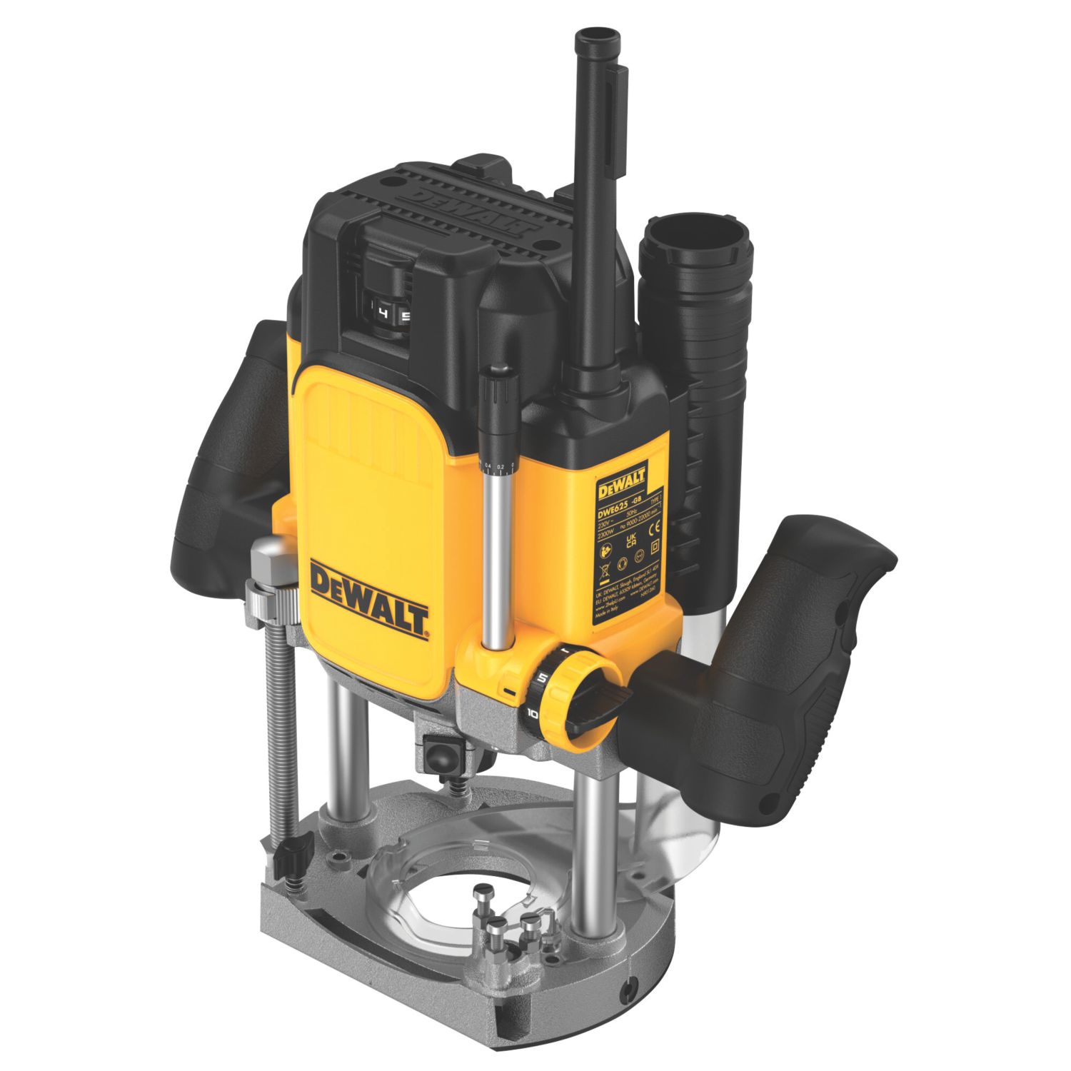 DeWalt DWE625KT-LX 2300W 1/2" Electric Plunge Router 110V (855XK)