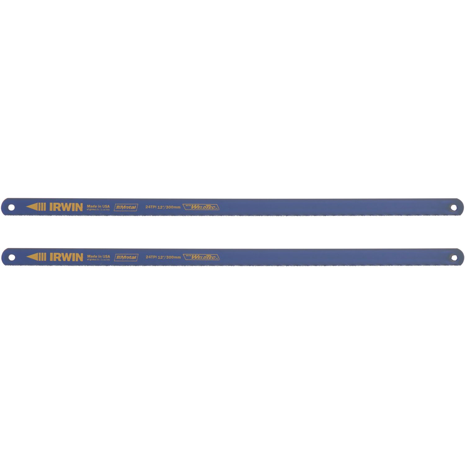 Irwin 24tpi Metal Hacksaw Blades 12" (300mm) 2 Pack (85729)