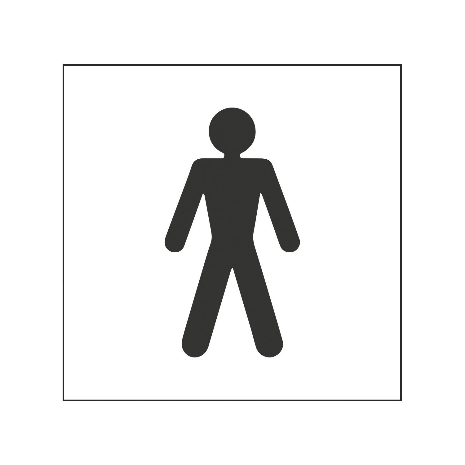 Essentials Gents Symbol 150mm x 150mm (857HL)