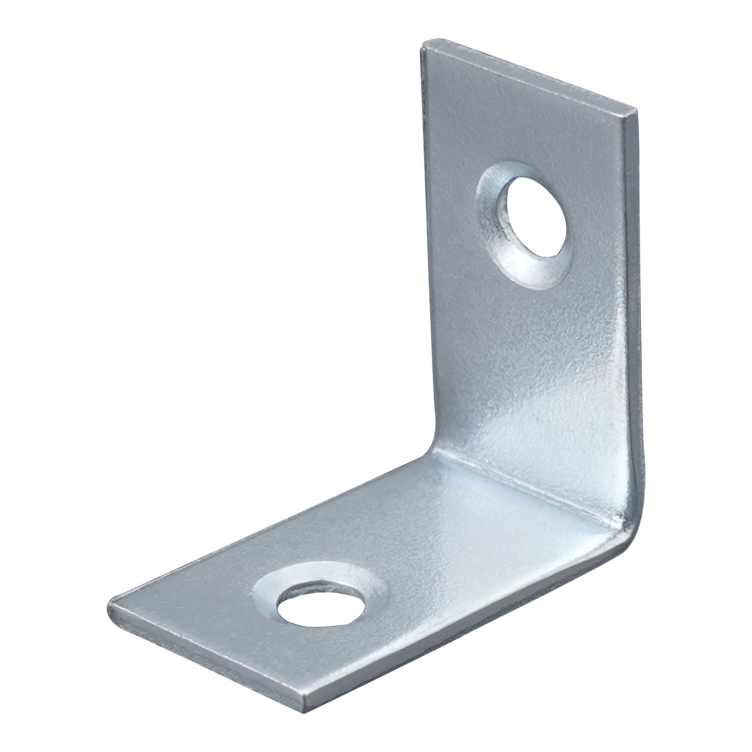 Essentials Corner Brackets Silver 25mm x 25mm x 16mm 25 Pack (857TE)