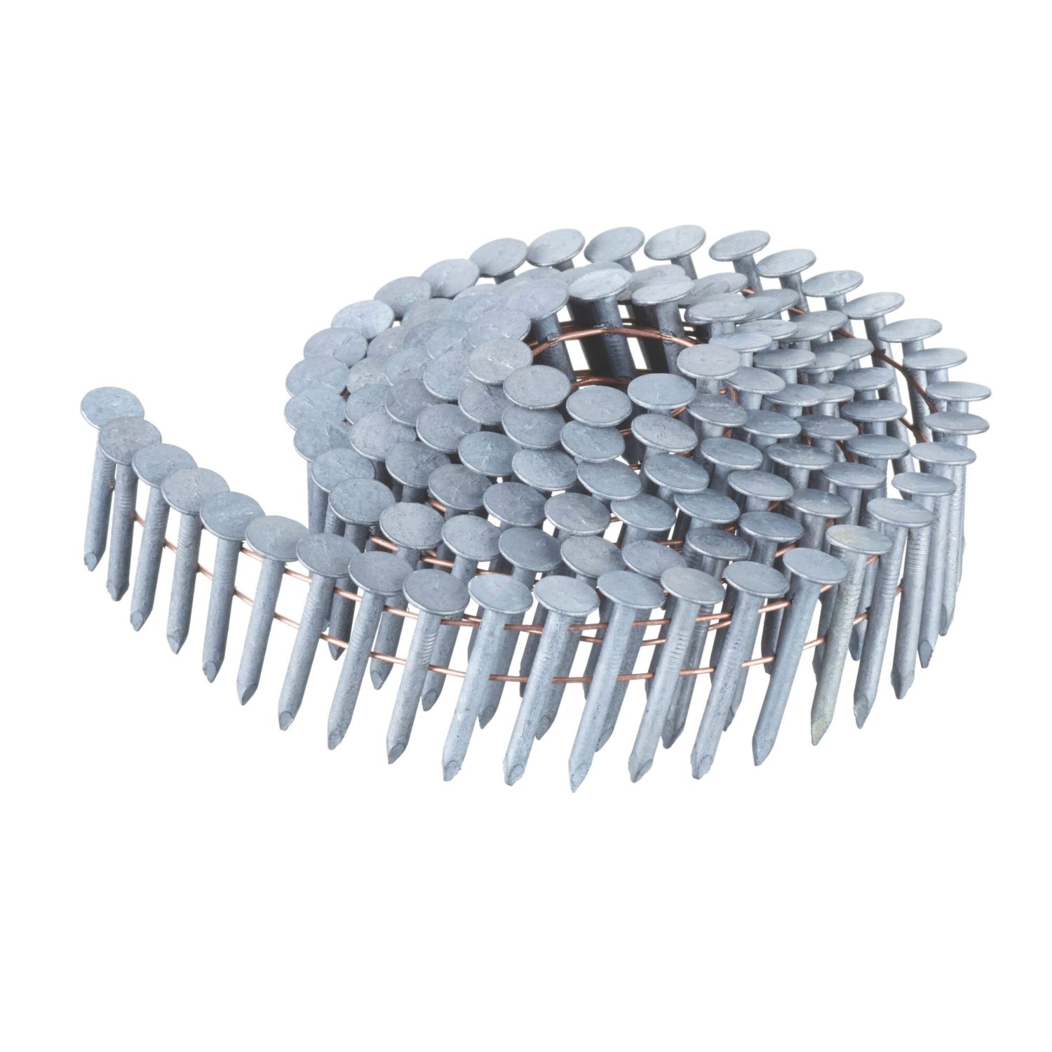 DEWALT Hot Dip Galvanised Roofing Coil Nails 3.1mm x 38mm 1200 Pack (857VA)