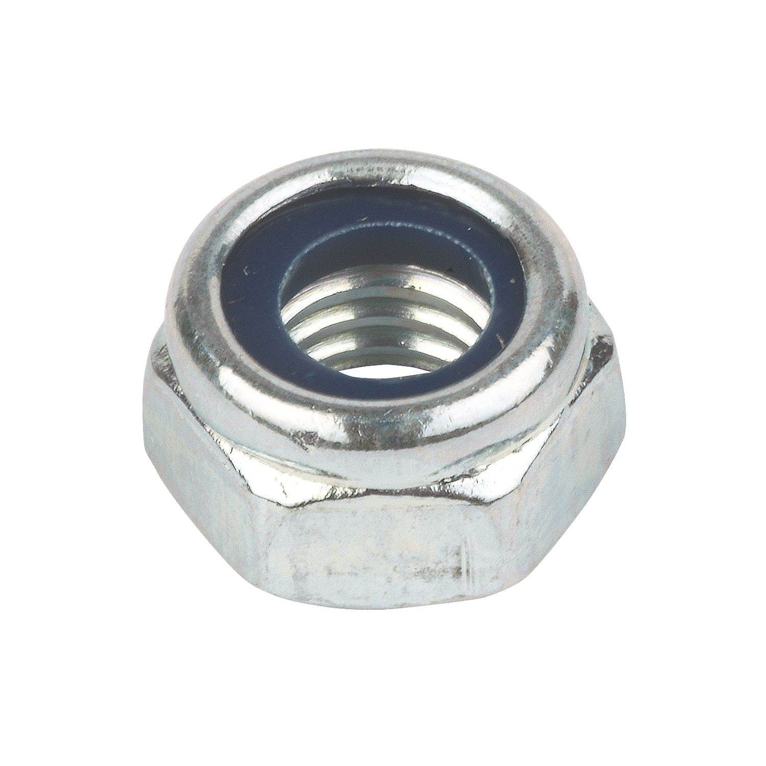 Easyfix BZP Steel Nylon Lock Nuts M10 100 Pack (85831)