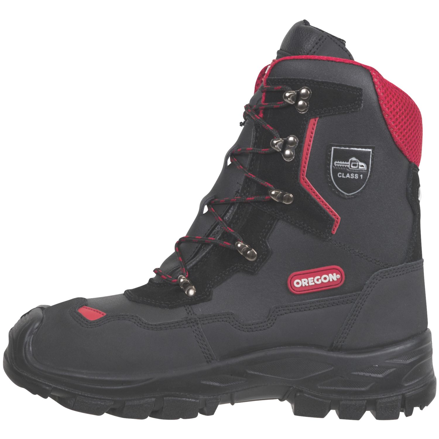 Oregon Yukon Safety Chainsaw Boots Black Size 7 (8589V)