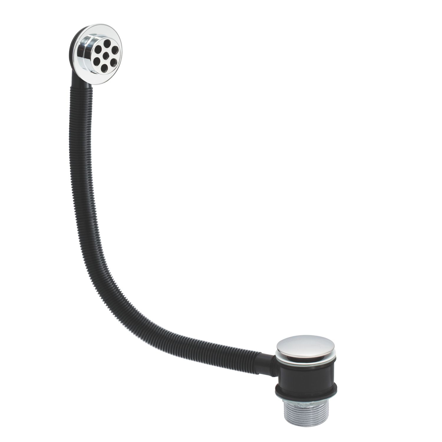 Bristan Bath Clicker Waste with Overflow Chrome (859JE)
