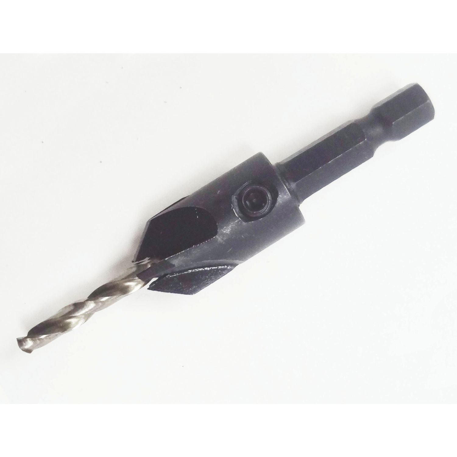 Erbauer DRA40477 Hex Shank Wood 135° Countersink 12.7mm x 50mm with 70mm Pilot Drill (86157)