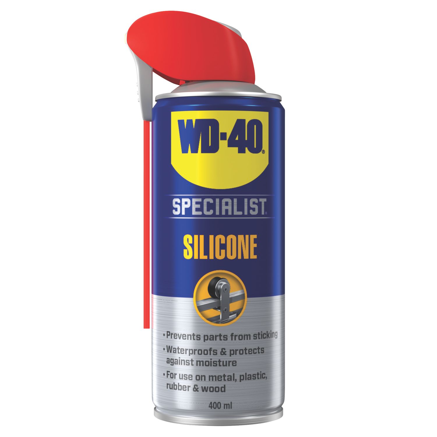 WD-40 Silicone Lubricant 400ml (86394)