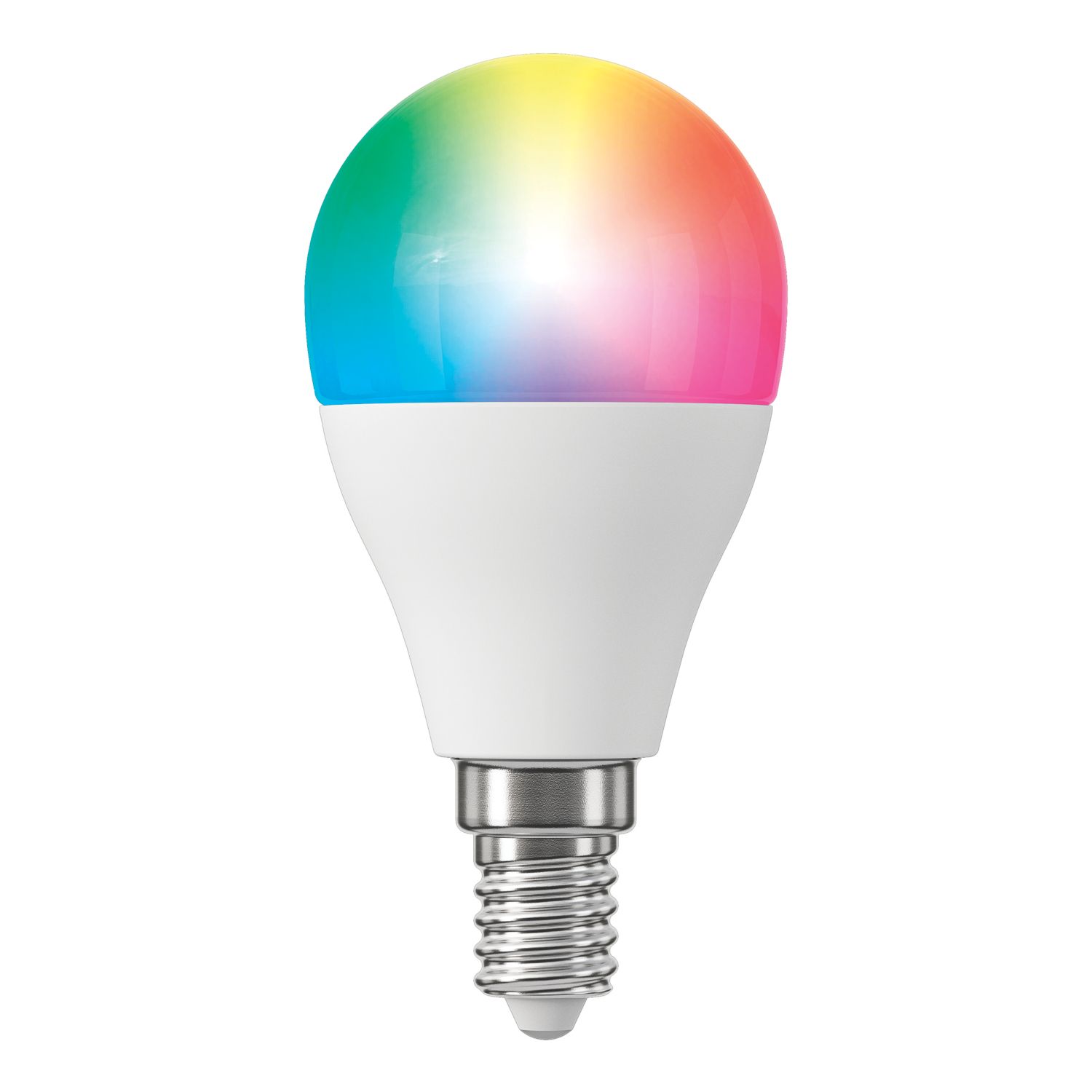 LAP E14 Mini Globe RGB & White LED Smart Light Bulb 4.2W 470lm (863FM)