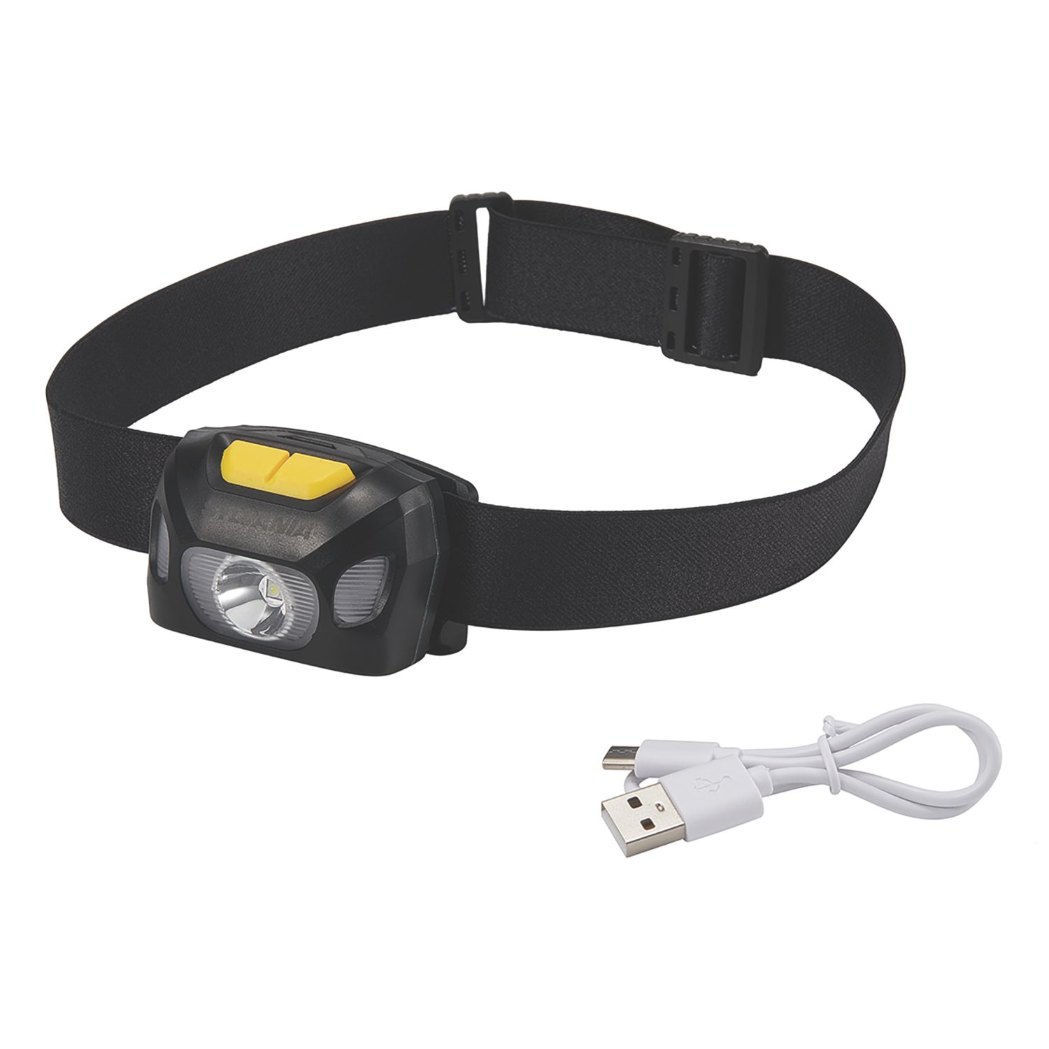 Sylvania Sylwork Rechargeable LED Headlight Black 30lm (864AH)