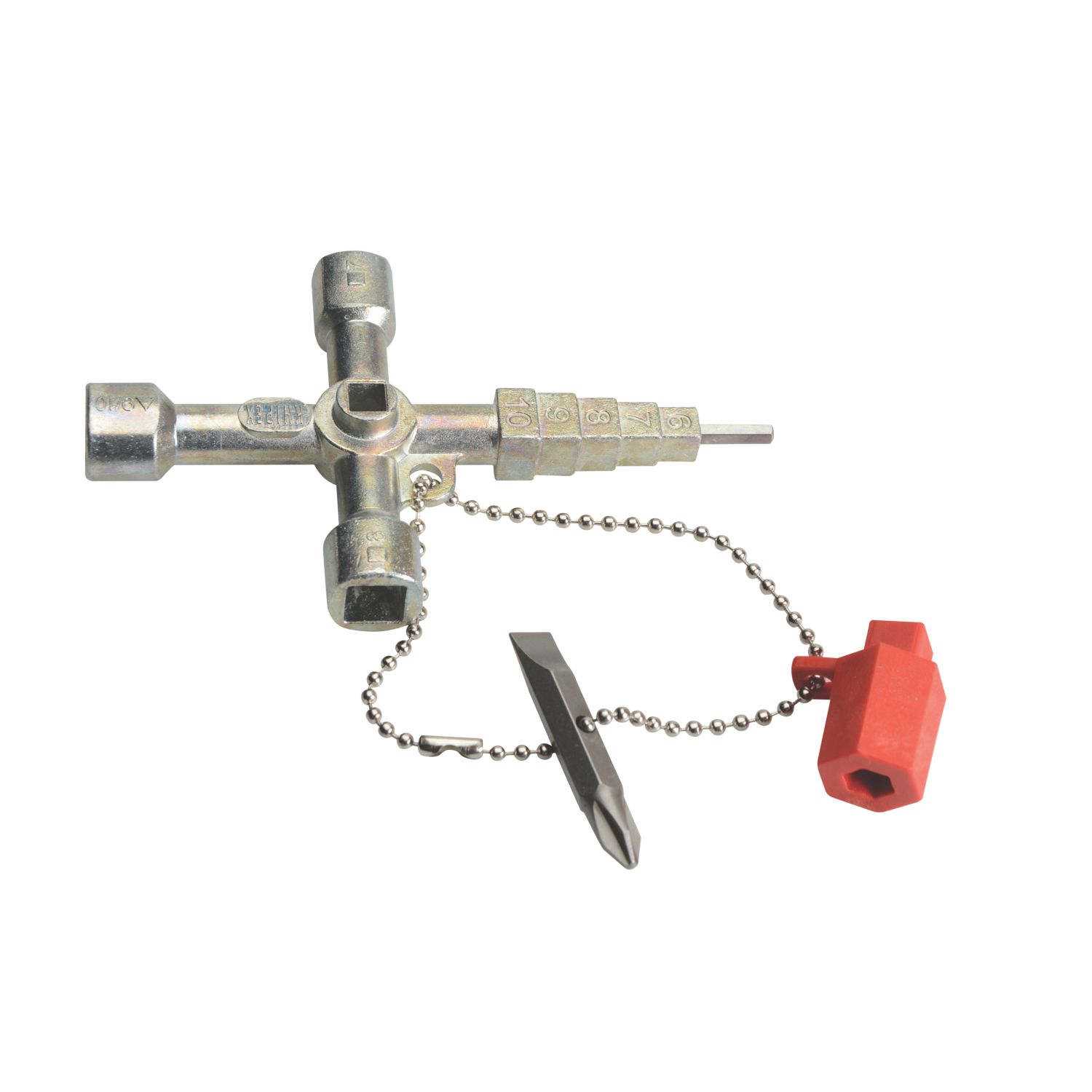 Knipex Profi-Key 11-Way Control Cabinet Key (864HL)