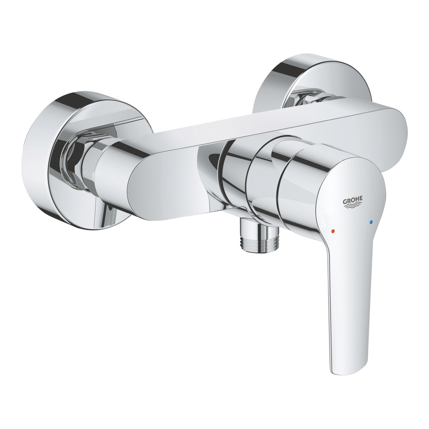 Grohe Start Exposed Single Outlet Manual Chrome Wall-Mounted Shower Mixer Valve (864XT)