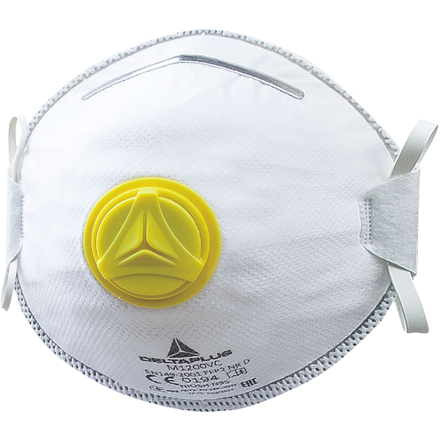 Delta Plus M1200VC Moulded Disposable Masks P2 10 Pack (8665R)