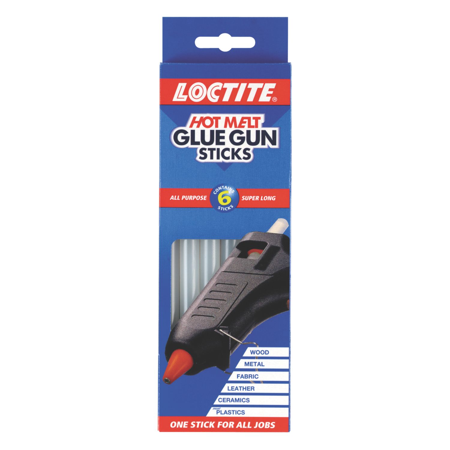 Loctite 2675732 150mm Hot Melt Glue Gun Sticks 6 Pack (86731)