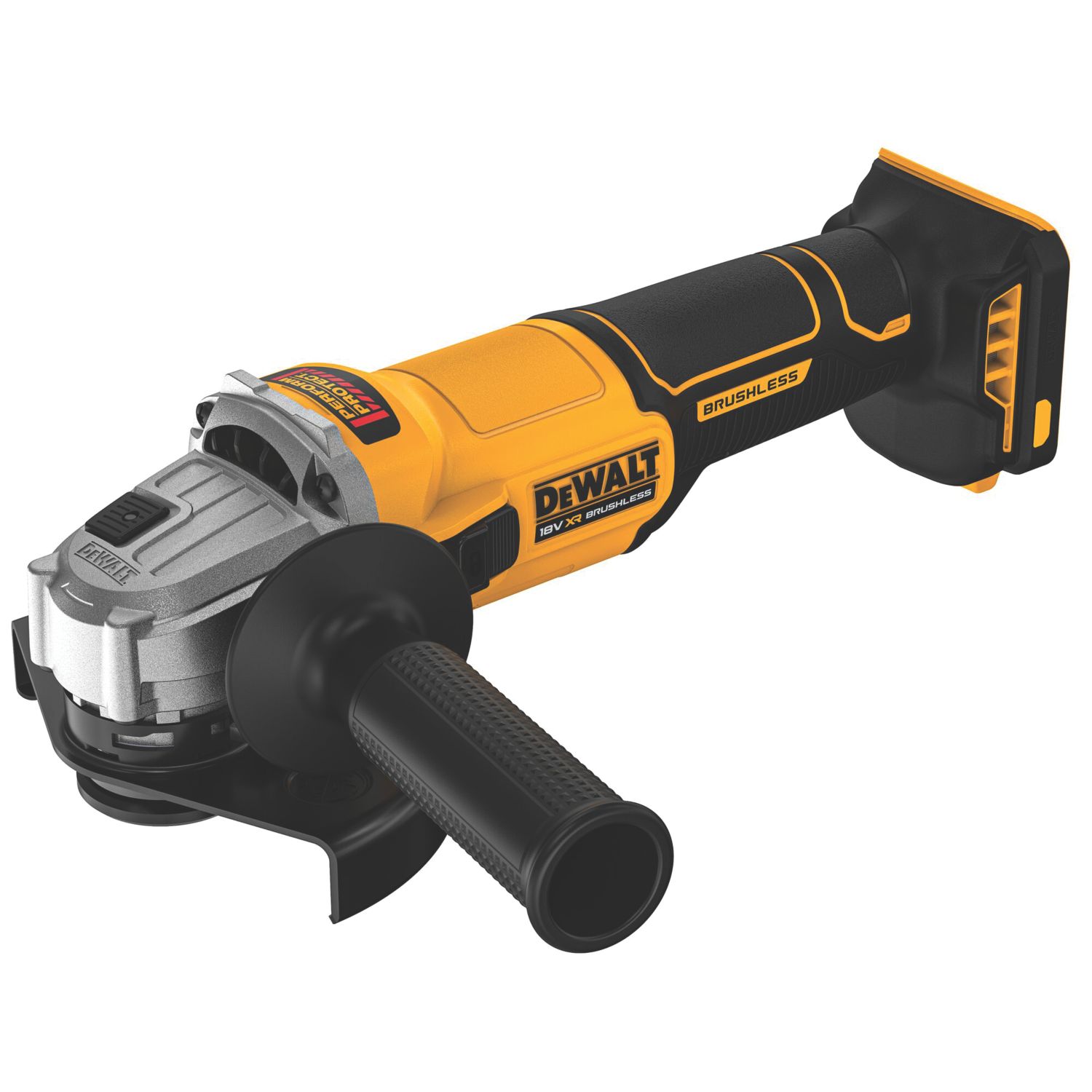 DEWALT DCG407N-XJ 18V Li-Ion XR 5" Brushless Cordless Angle Grinder - Bare (867CP)