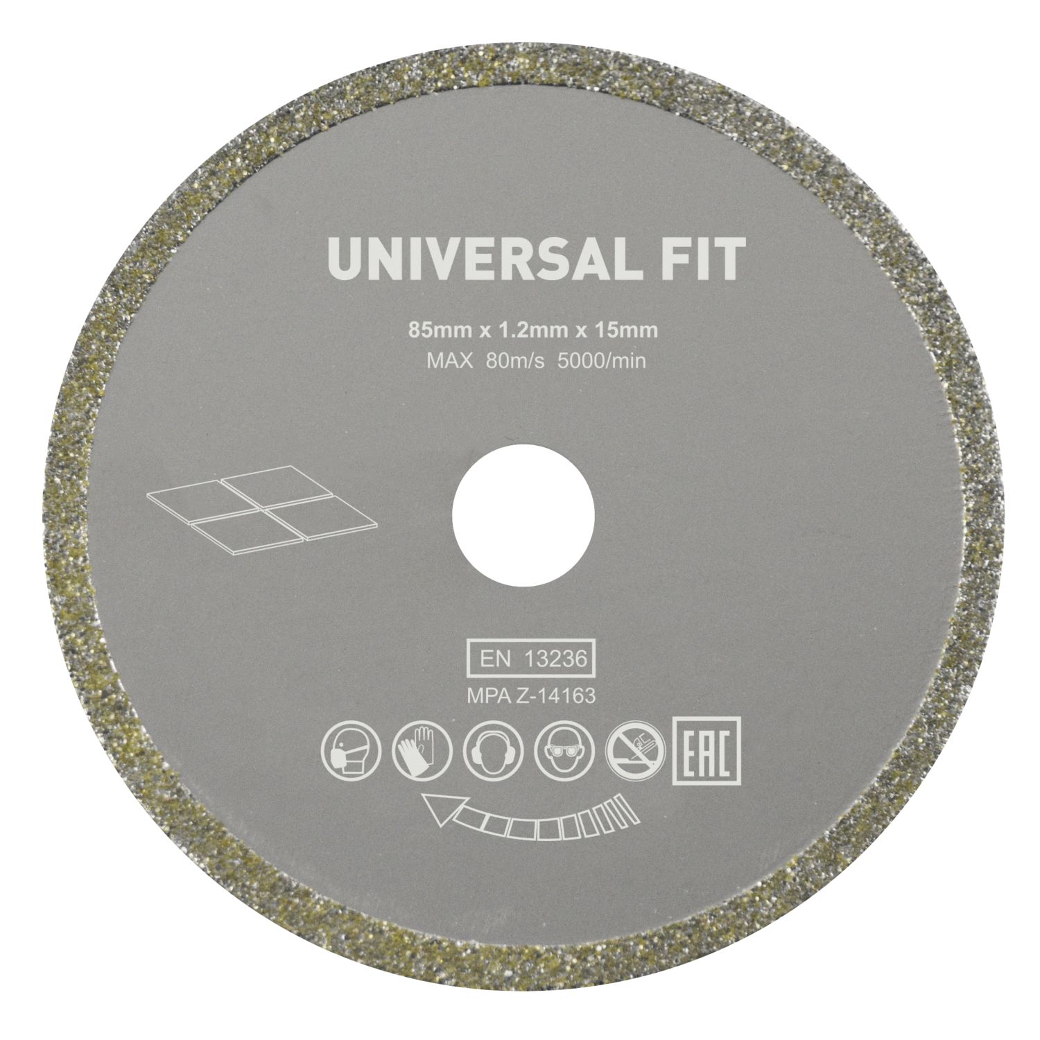 Tile Diamond Blade 85mm x 15mm (868GX)