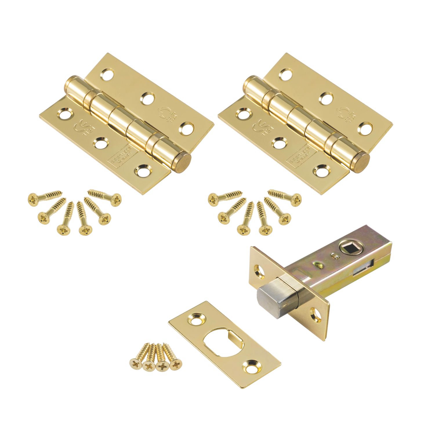Smith & Locke Internal Bathroom Pack Electro Brass (8690V)