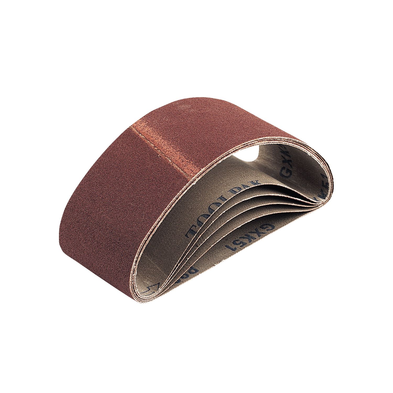 80 Grit Cloth Sanding Belts 410mm x 65mm 5 Pack (87072)
