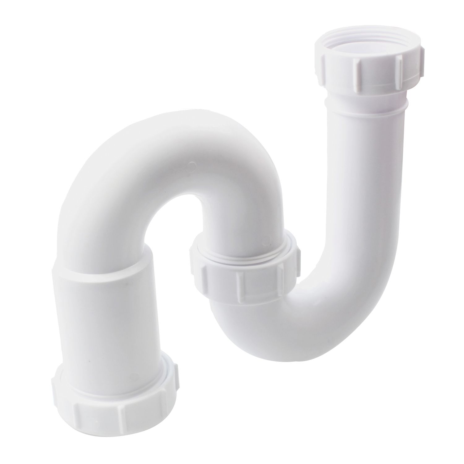 Flomasta Compression Sink S Trap White 40mm (870JN)